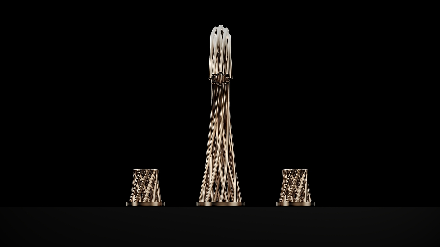 industrial design，3D printing，Basin mixer ，