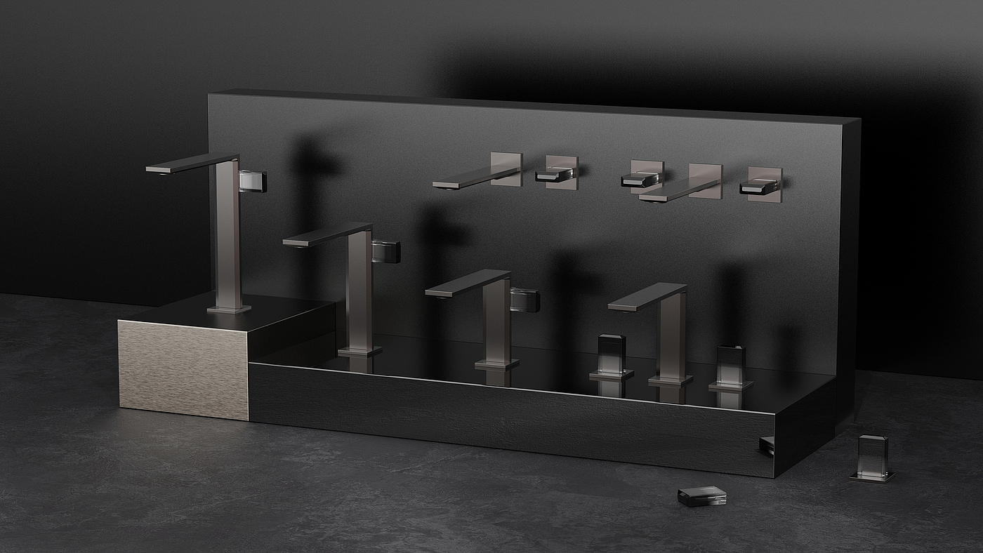 industrial design，bathroom，Basin mixer ，