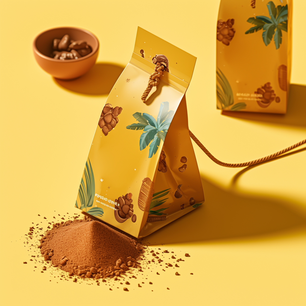 Tea Packaging Design Simple Design Food Scented Tea Packaging Design，