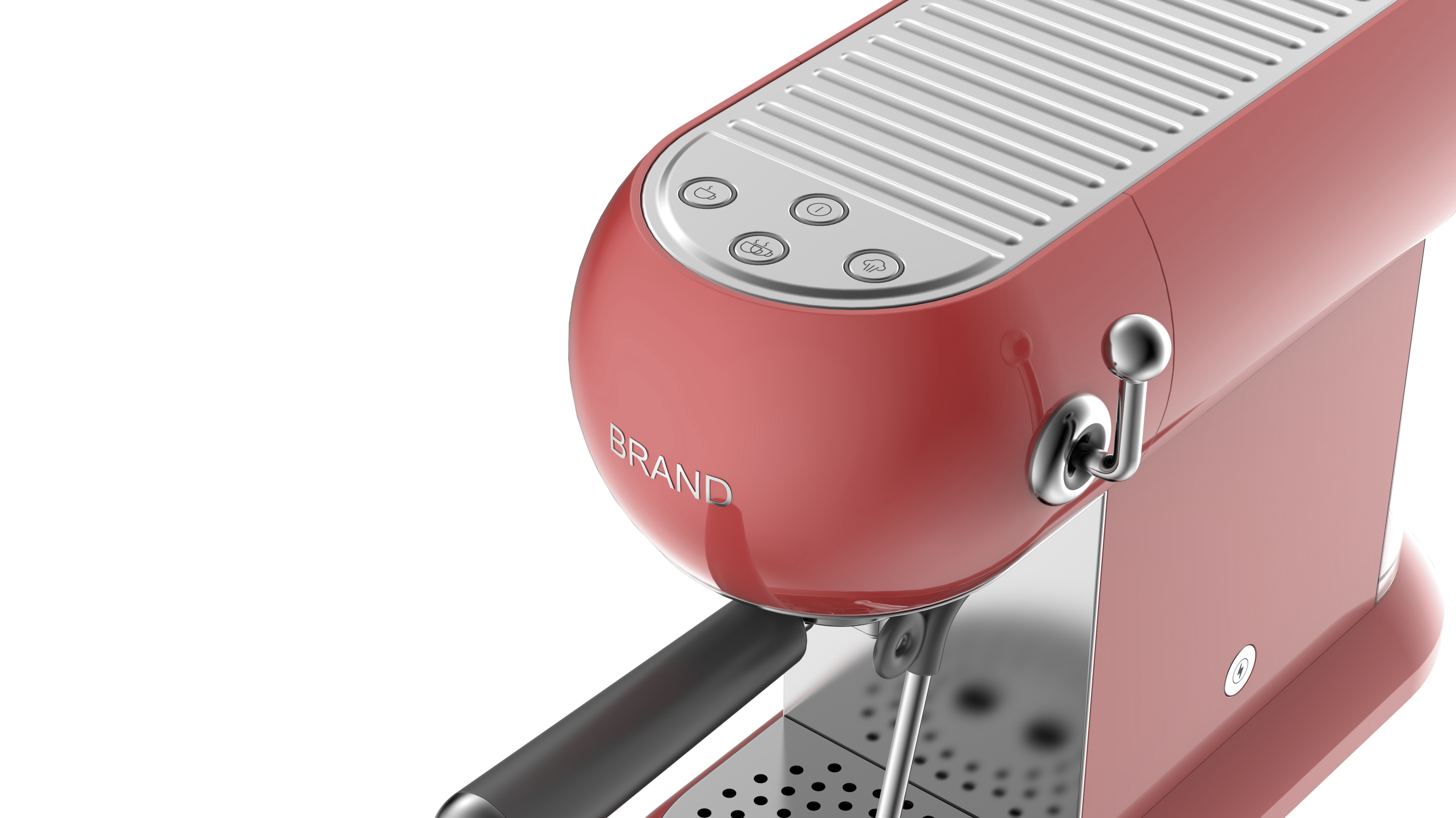 industrial design，Coffee machine，household electrical appliances，Retro style，