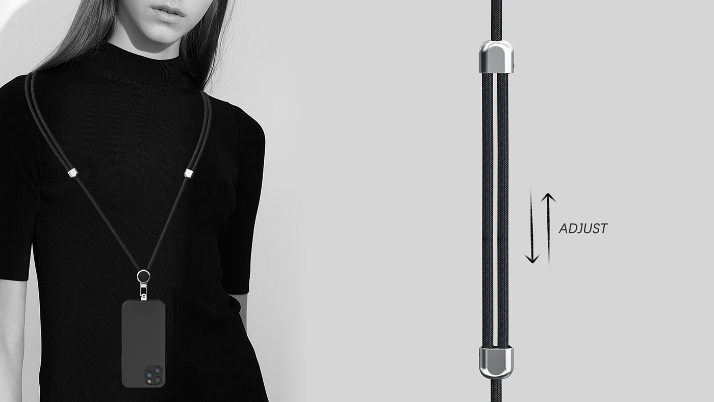 Mobile phone lanyard，