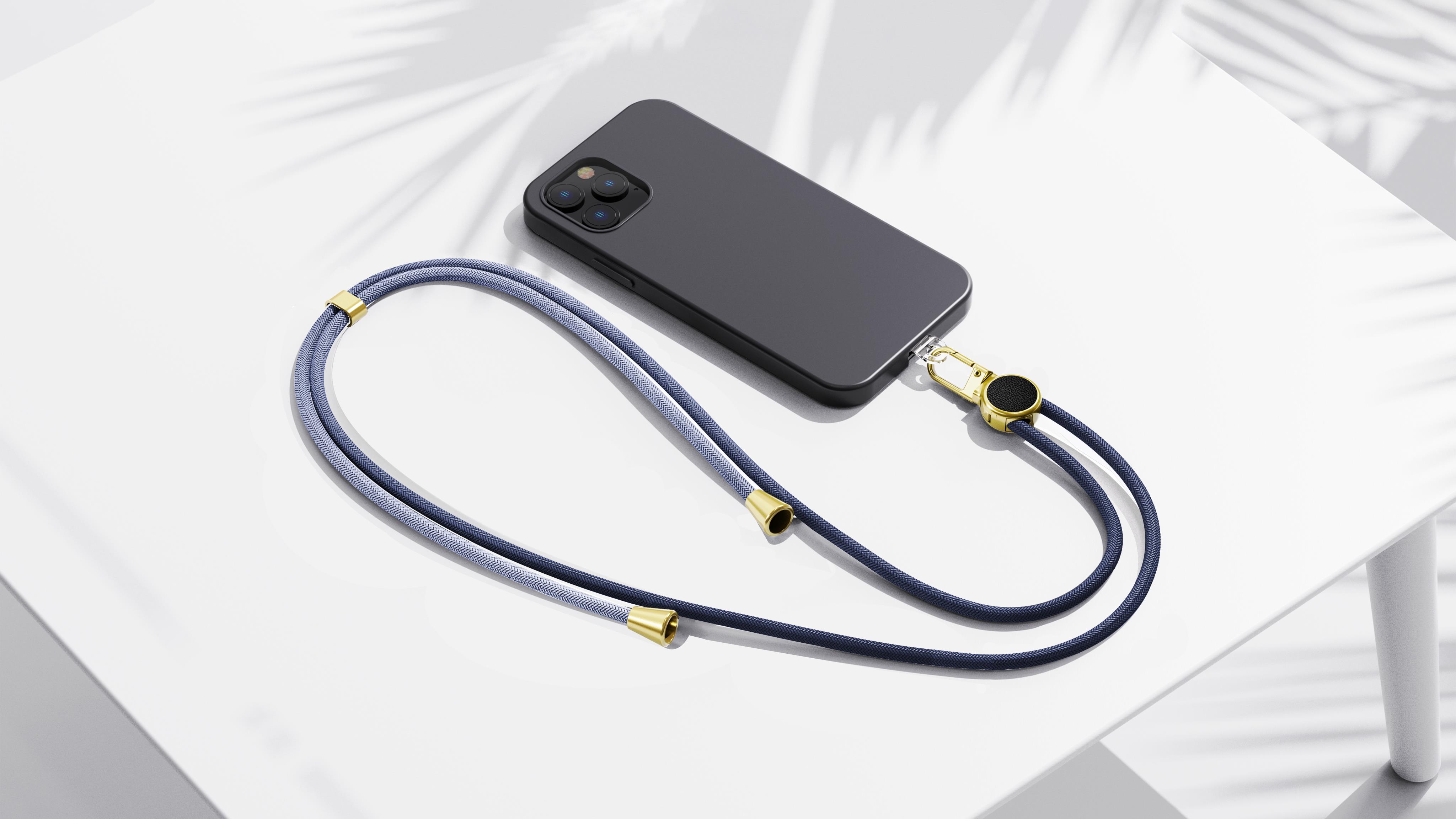 Mobile phone lanyard，