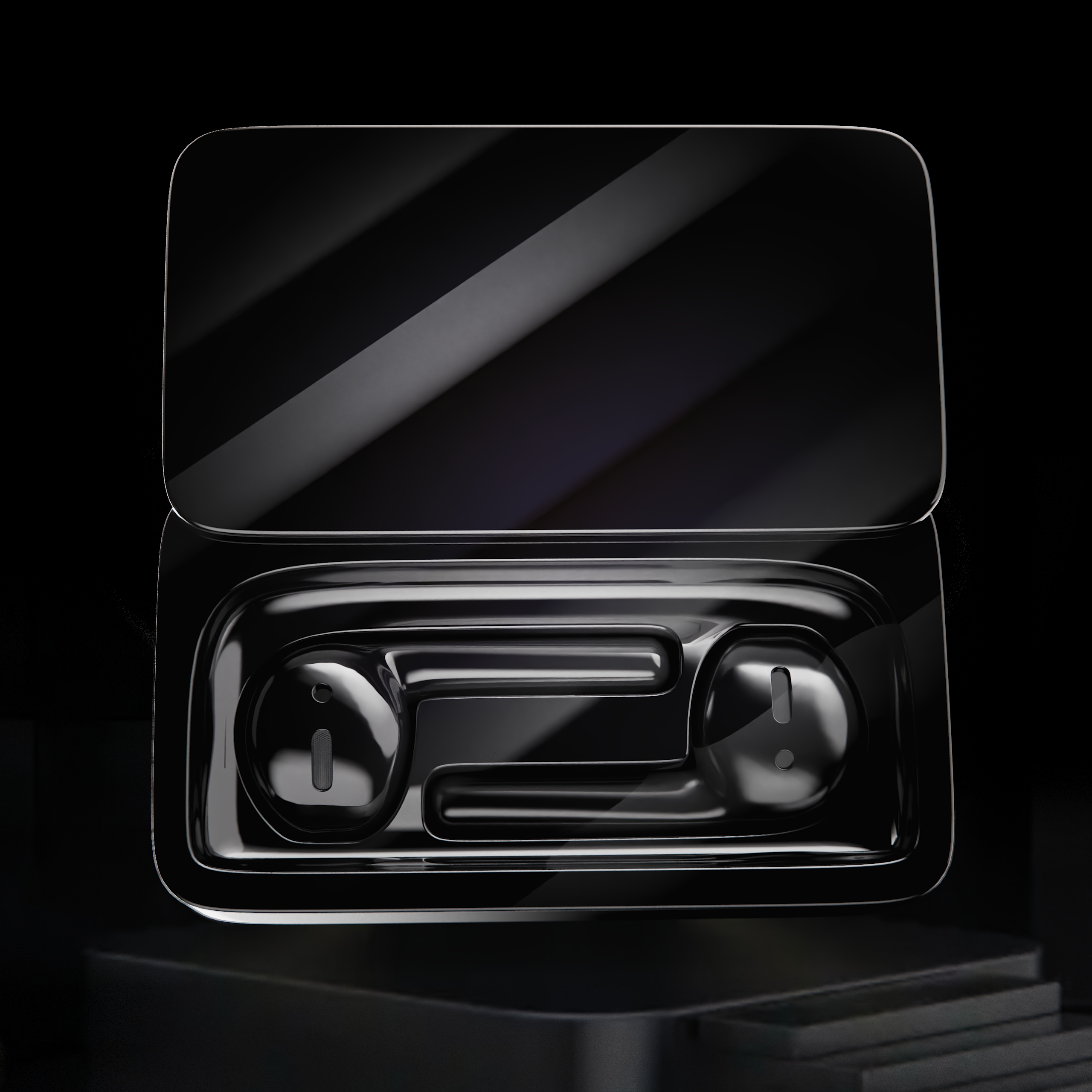 Headset Electronics Packaging Design Household Products Packaging，