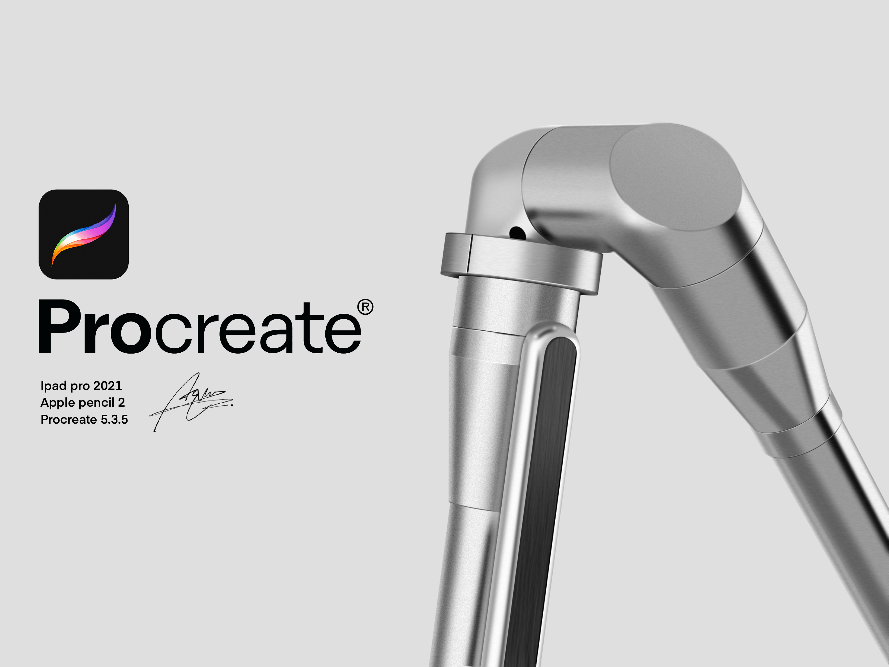 industrial design，Procreate，