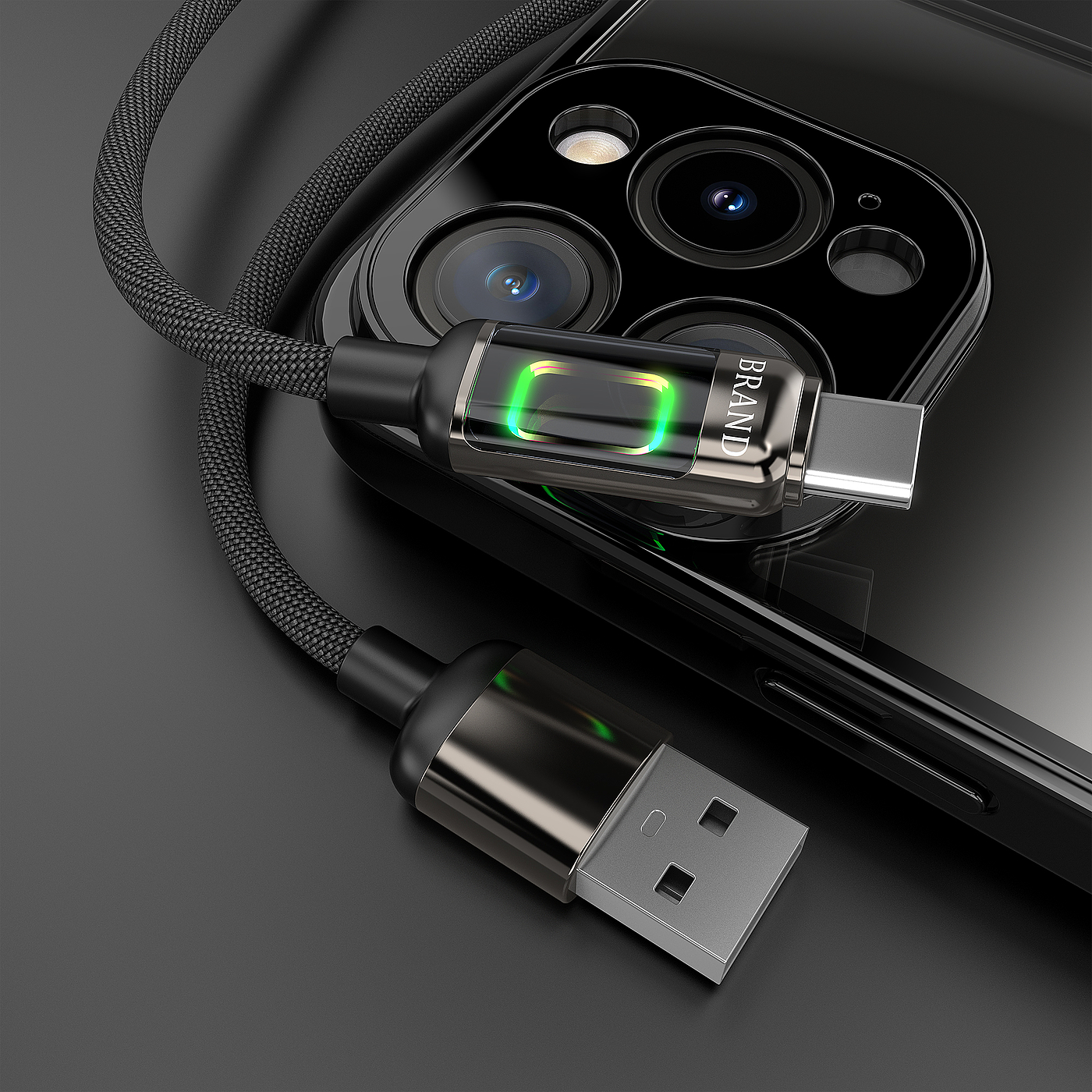 industrial design，product design，Mobile phone accessories 3C，data line，Charging line，Fast charging data line，