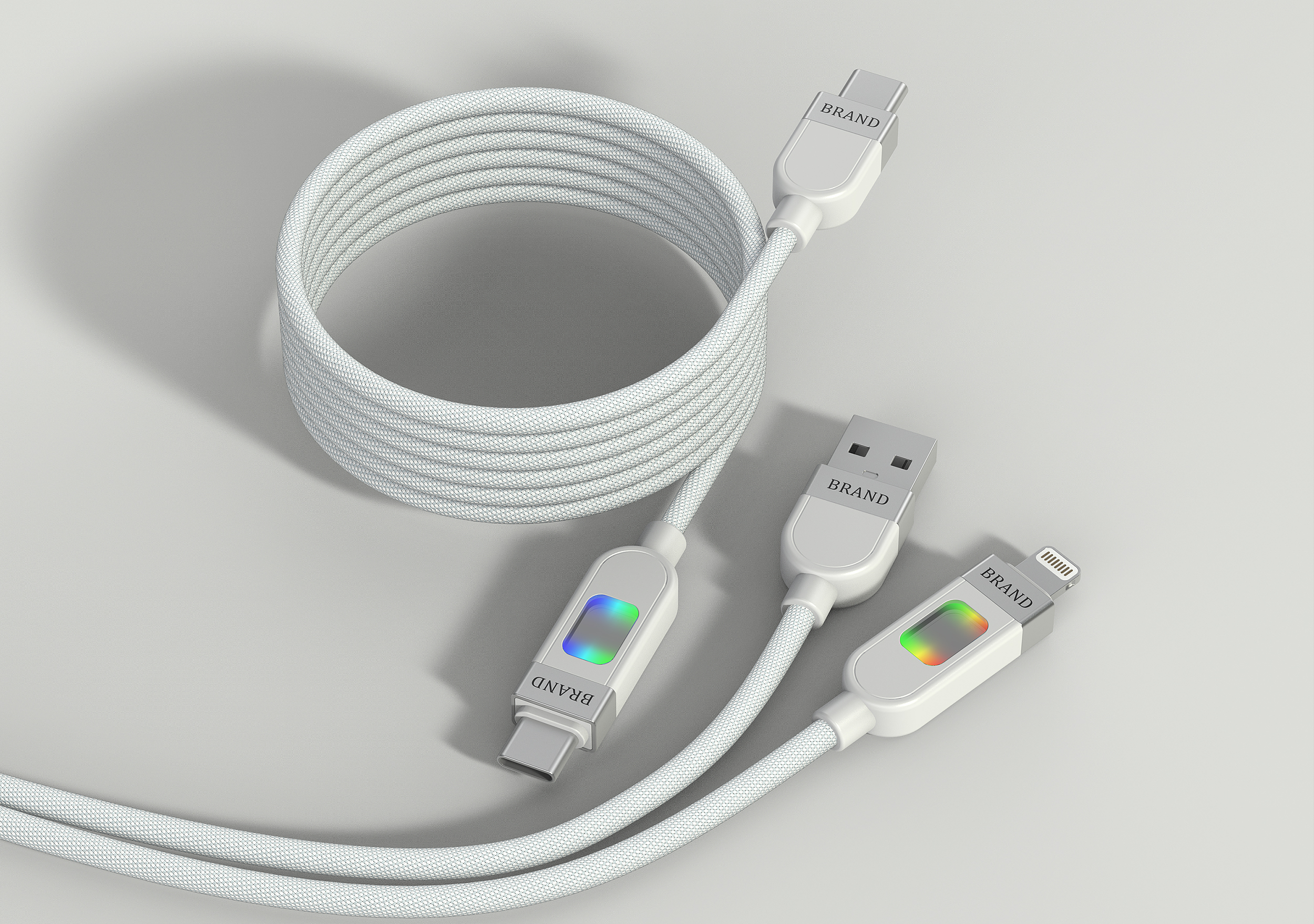 industrial design，product design，Mobile phone accessories 3C，data line，Charging line，Fast charging data line，