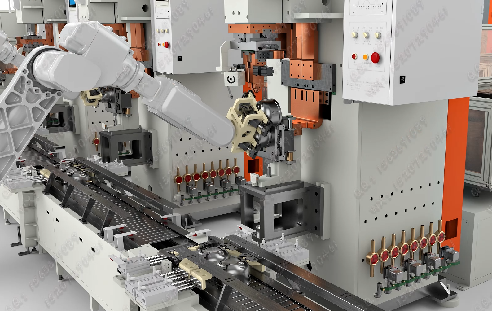 3dmax，vray，Product animation，automated production line，Device Demo，