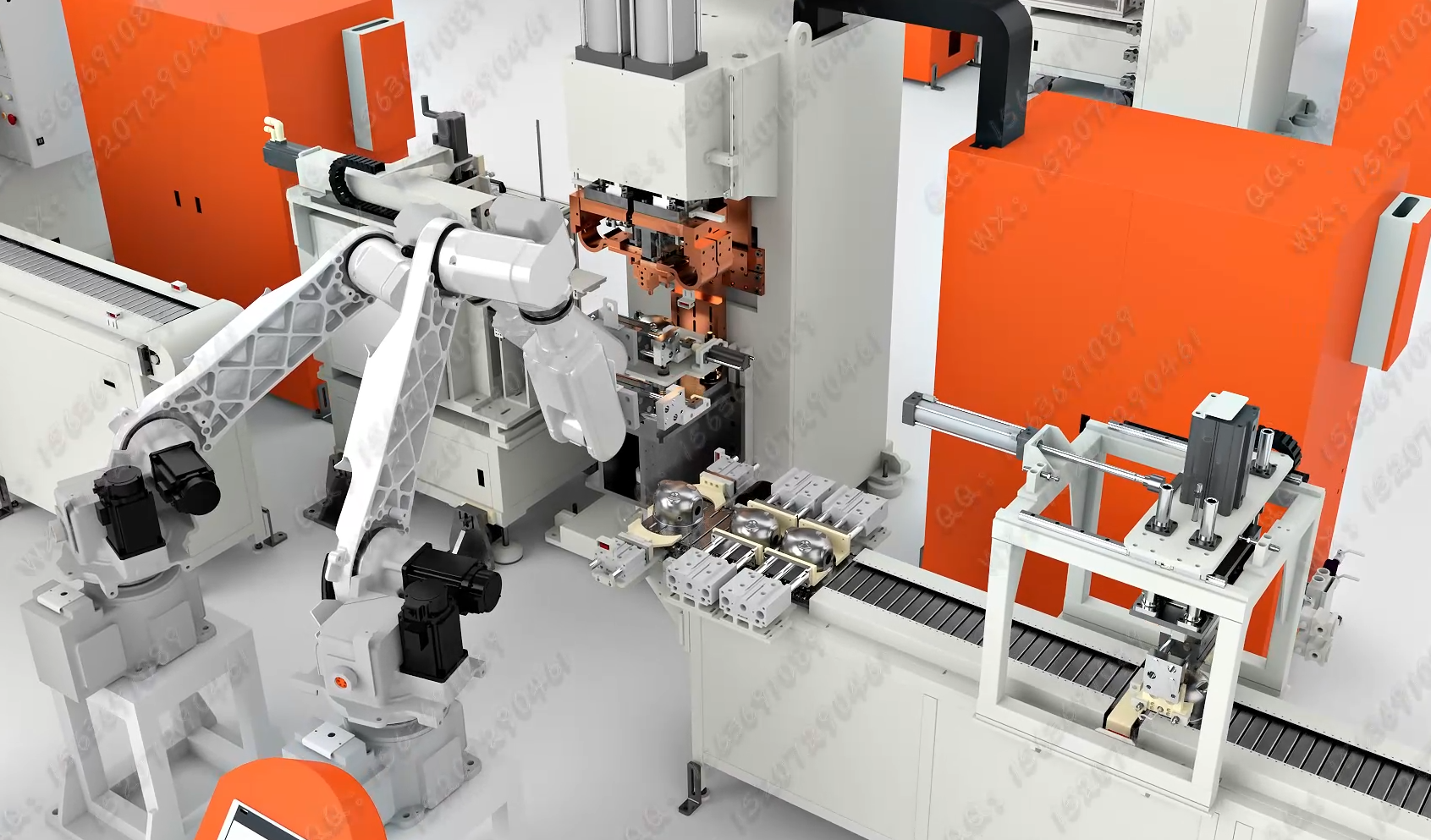 3dmax，vray，Product animation，automated production line，Device Demo，