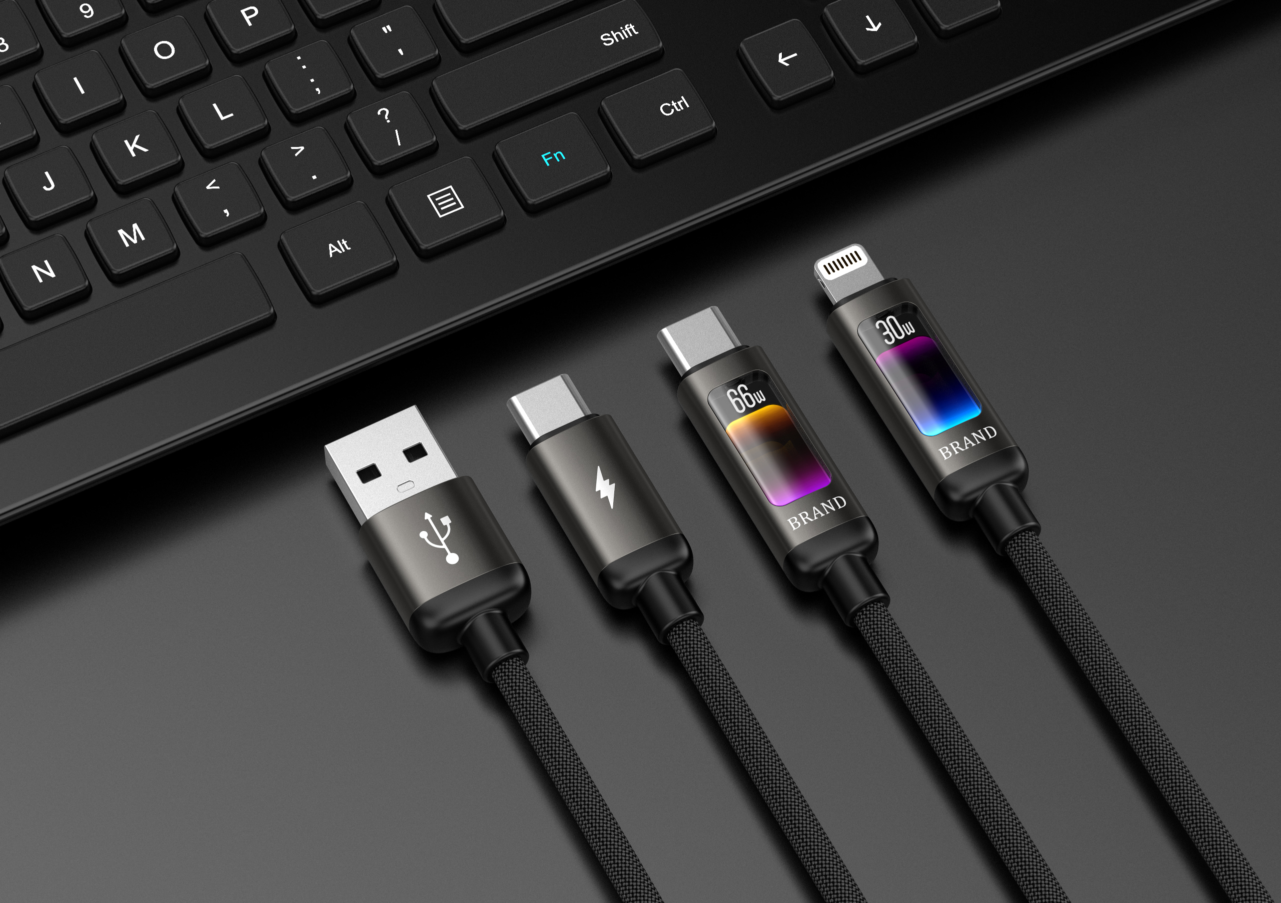 industrial design，product design，Mobile phone accessories 3C，data line，Charging line，Fast charging data line，