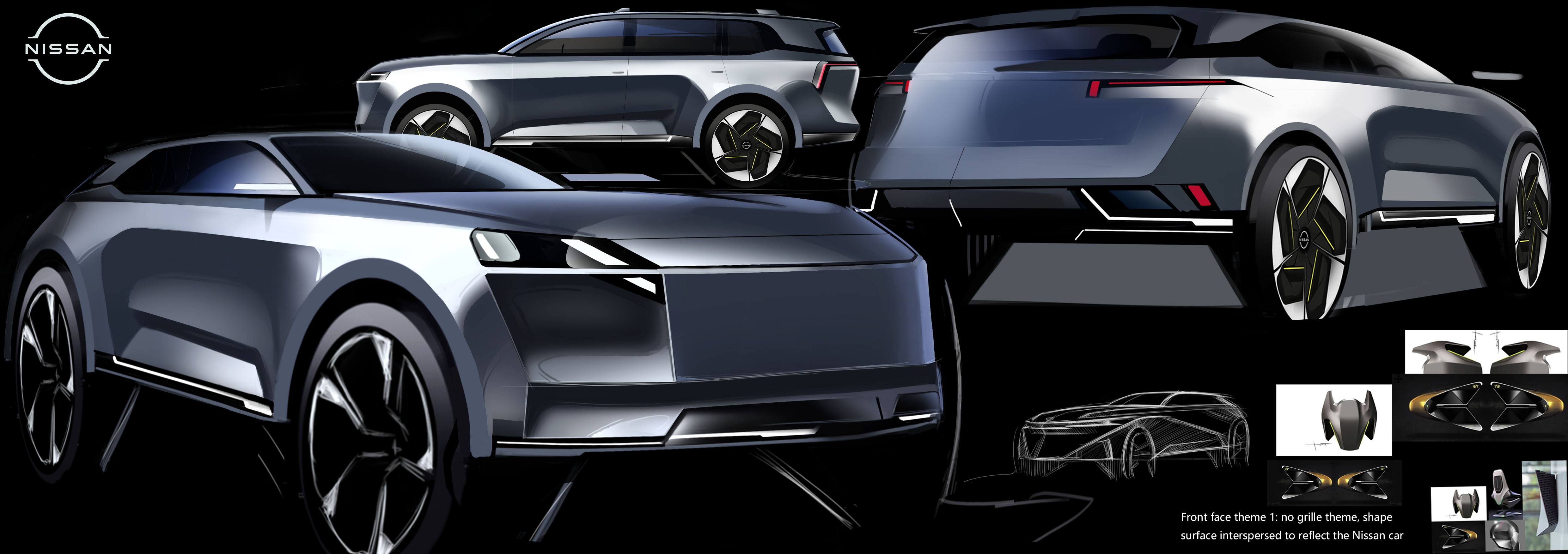 Automobile design，industrial design，car，cardesign，Automobile exterior decoration design，product design，