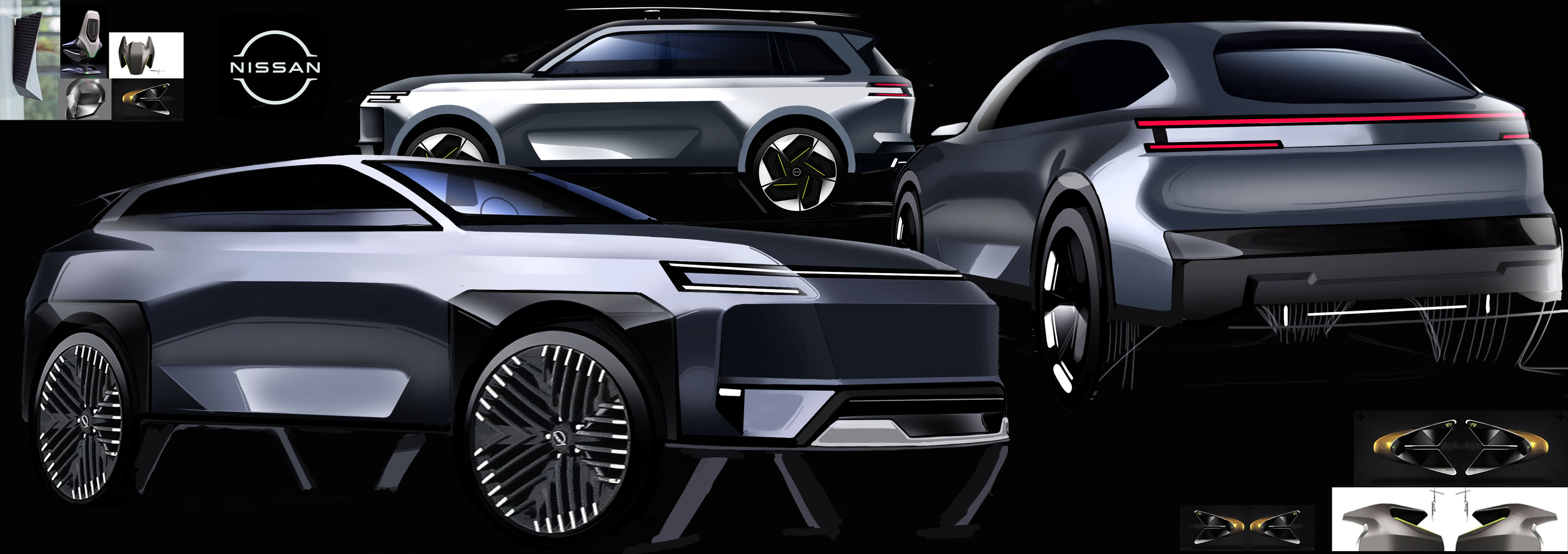 Automobile design，industrial design，car，cardesign，Automobile exterior decoration design，product design，