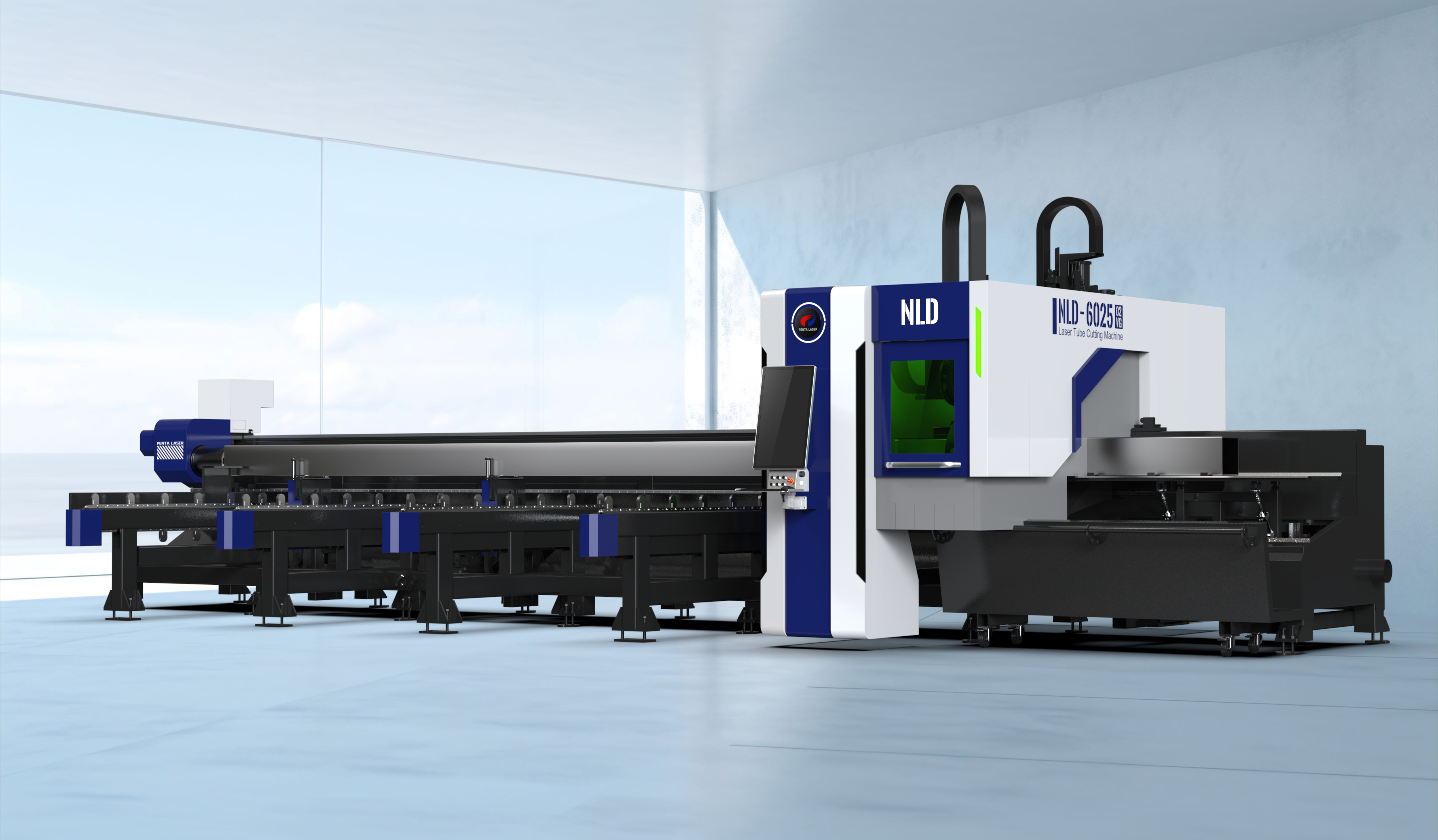 NDL series laser drilling and tapping integrated pipe cutting machine，