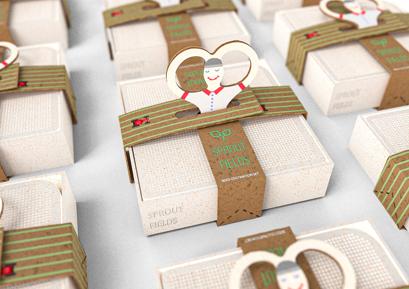 plant，Minimalism，Mini Gardening，sprouts，scarecrow，