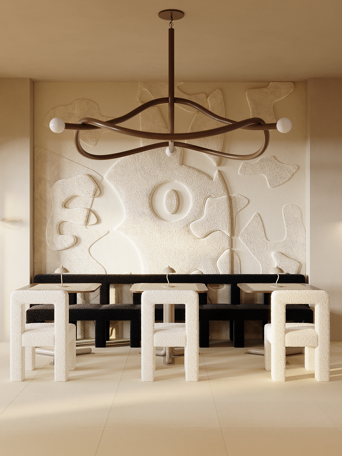 Llama say yes，Artistic beauty，café，The Color Story，lamps and lanterns，