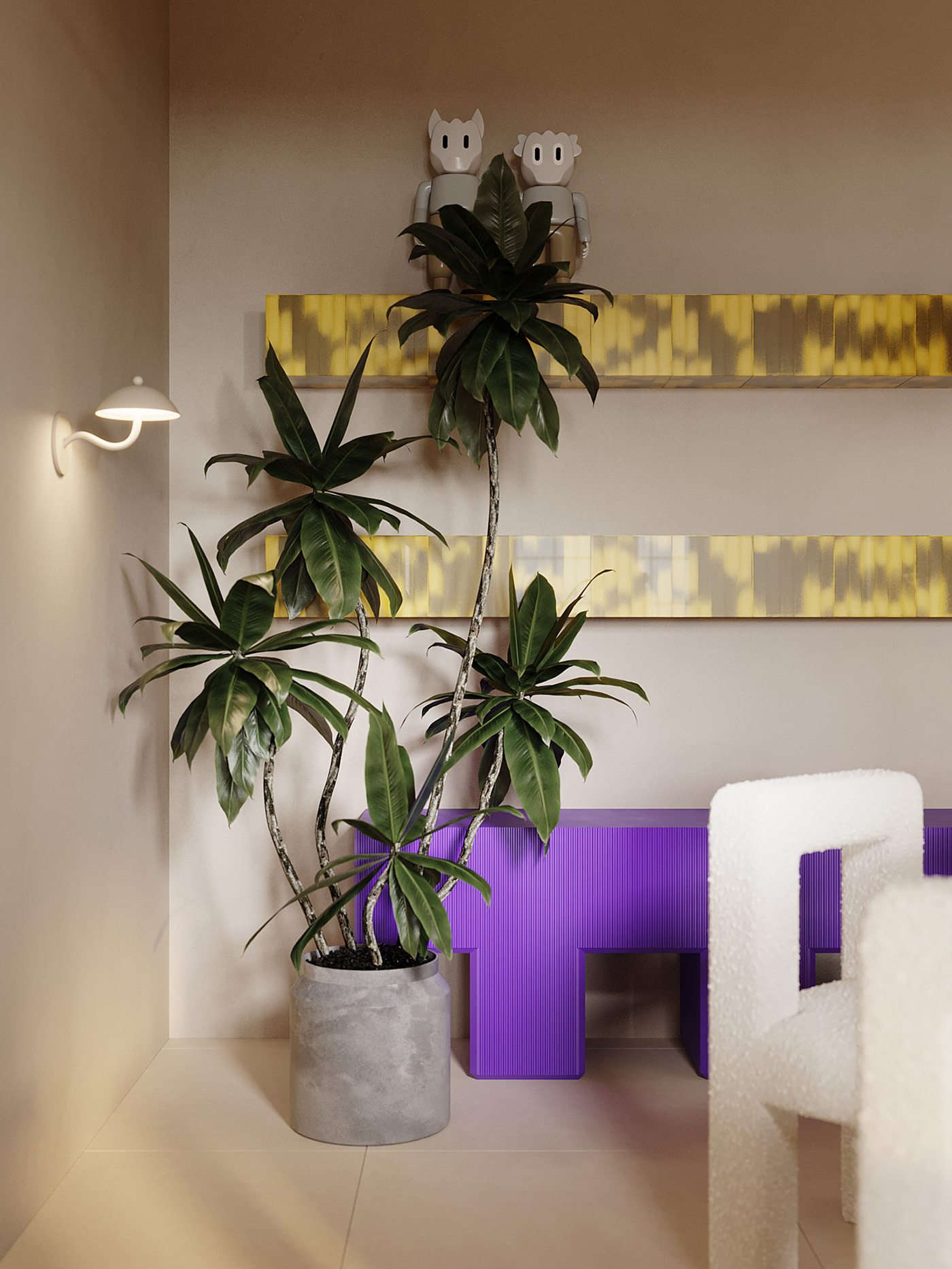 Llama say yes，Artistic beauty，café，The Color Story，lamps and lanterns，