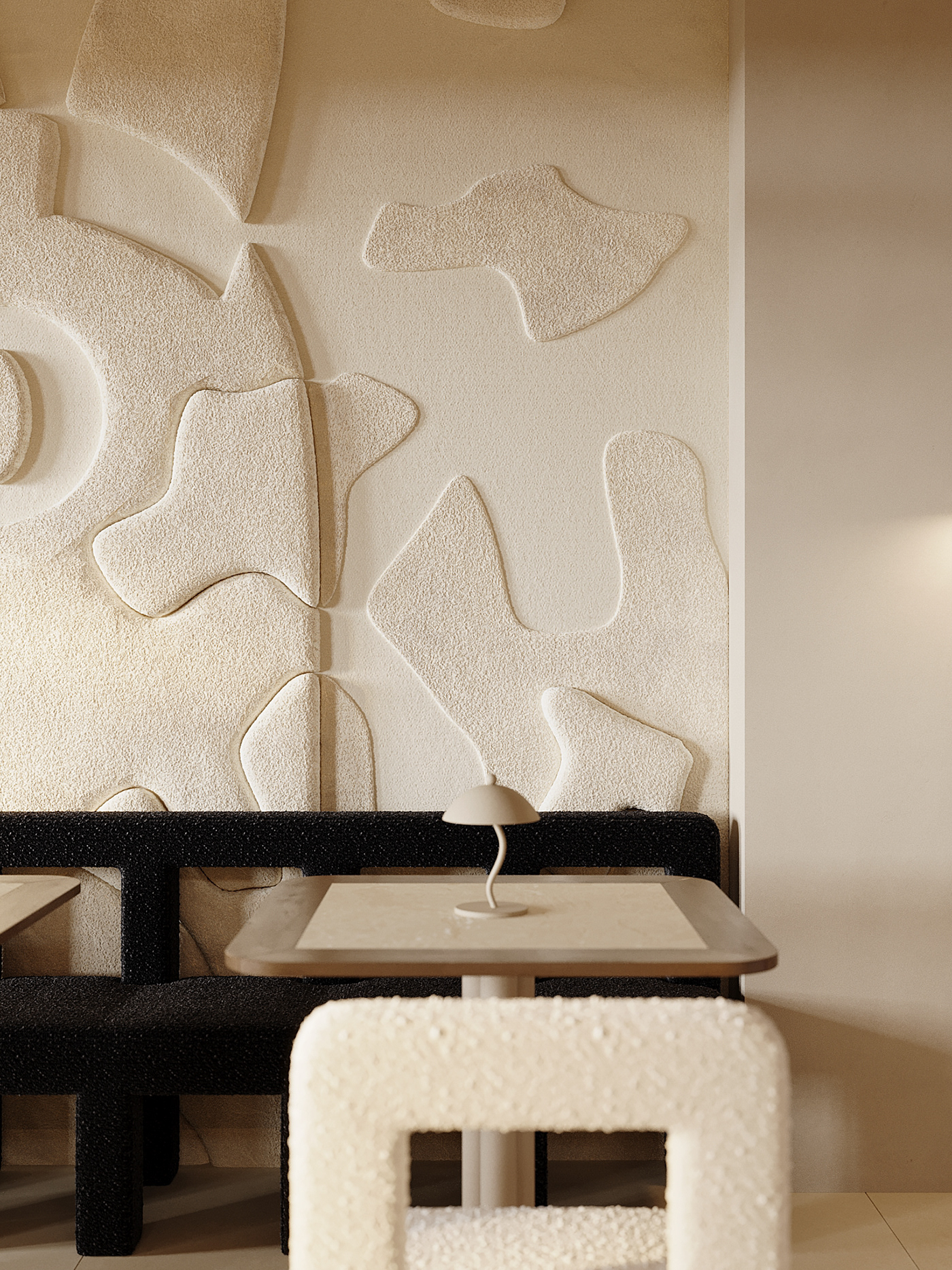 Llama say yes，Artistic beauty，café，The Color Story，lamps and lanterns，