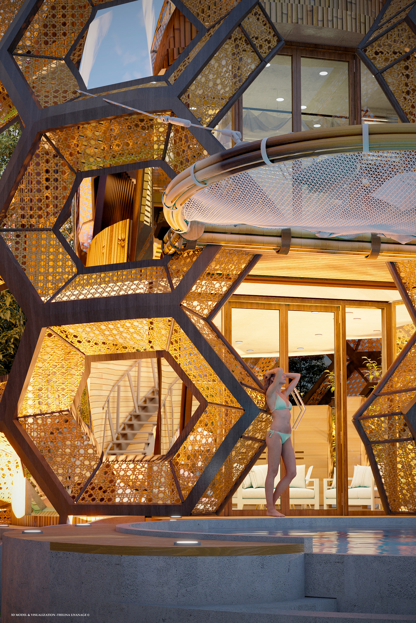 Honey Comb，hive，hexagon，Holiday Place，