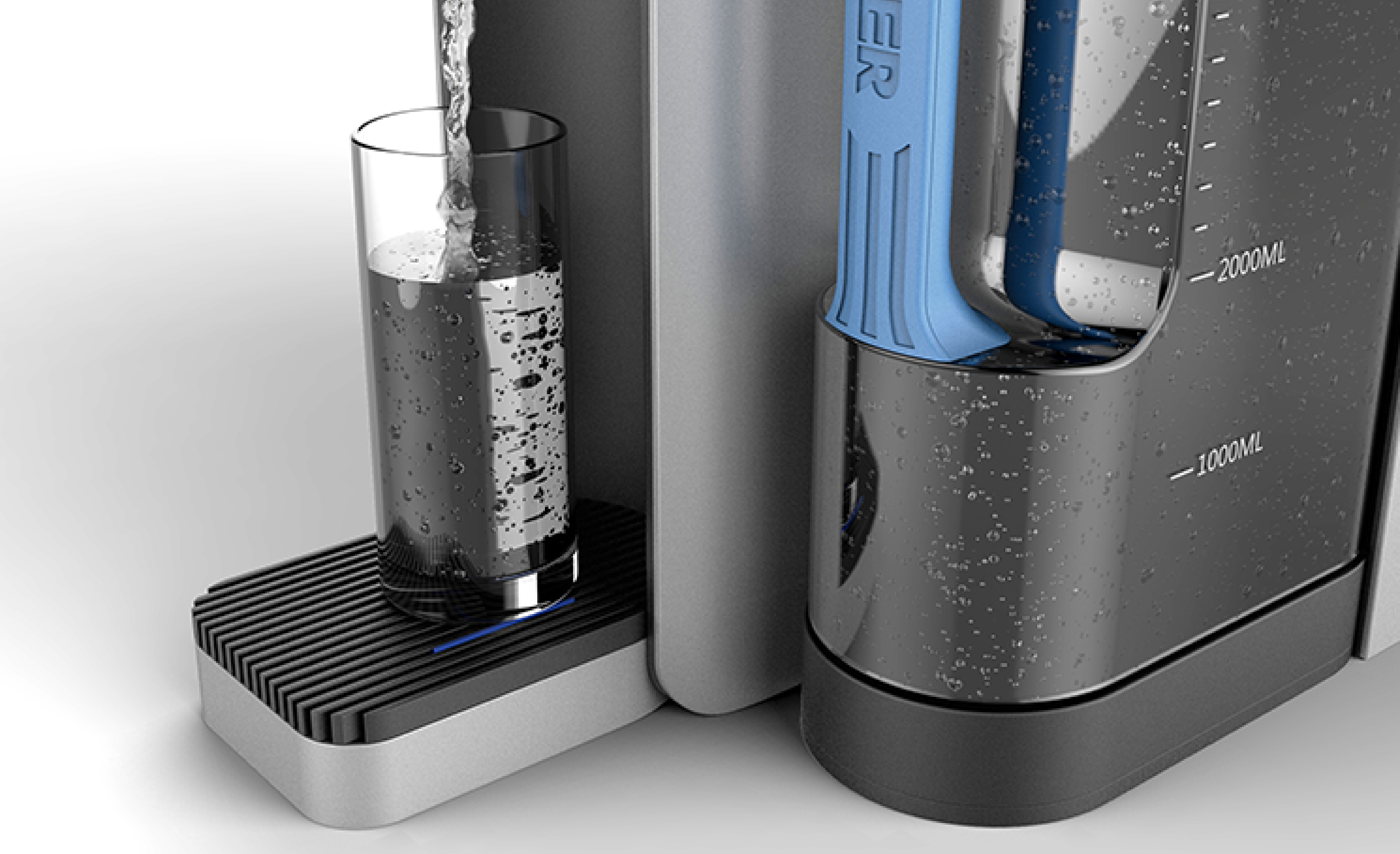 industrial design，product design，Design，household electrical appliances，Water purifier，Water dispenser，Household products，water purification，