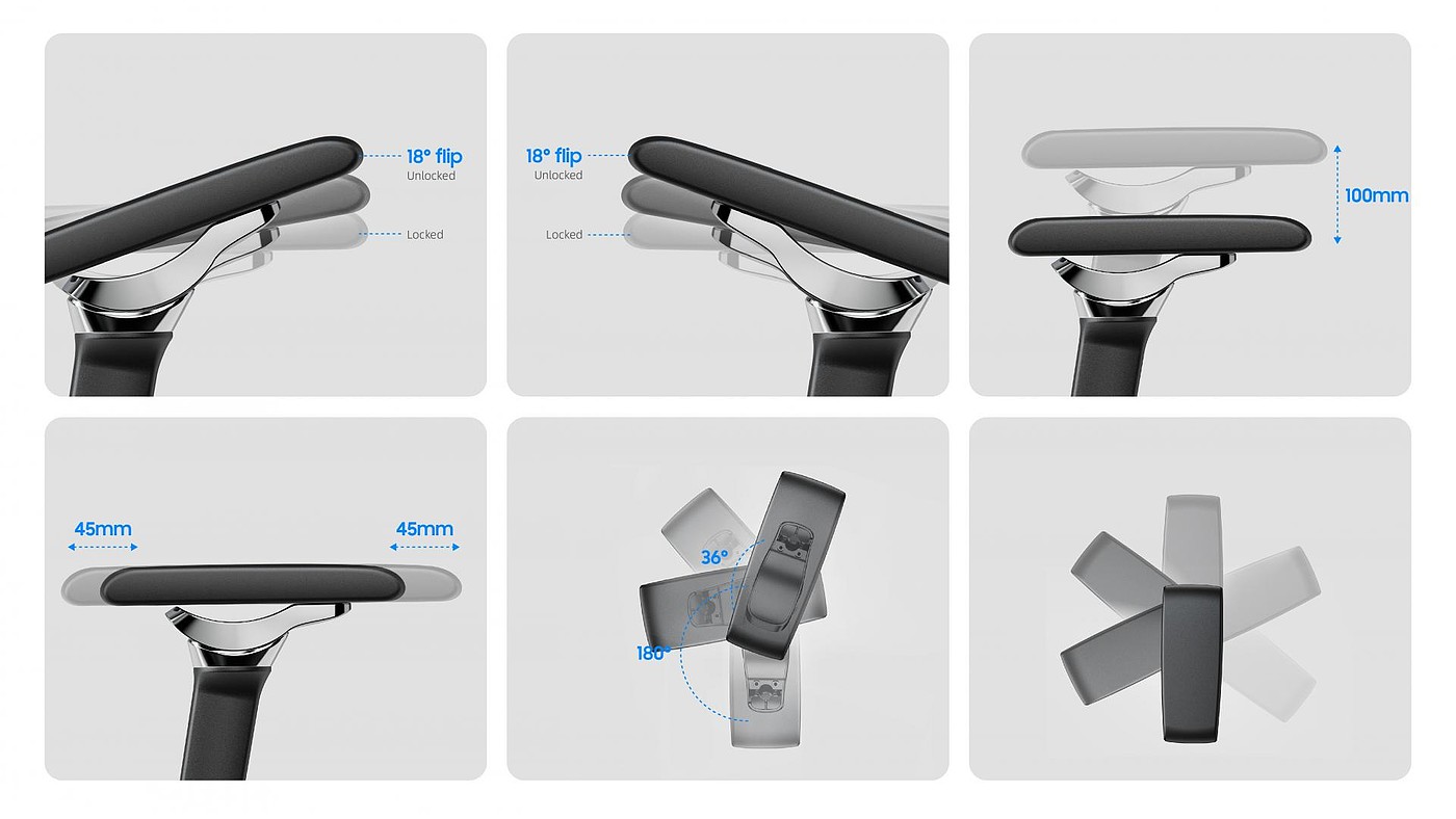 Handrail，Seat armrest，Office Supplies，American MUSE，American MUSE Award-winning Case，