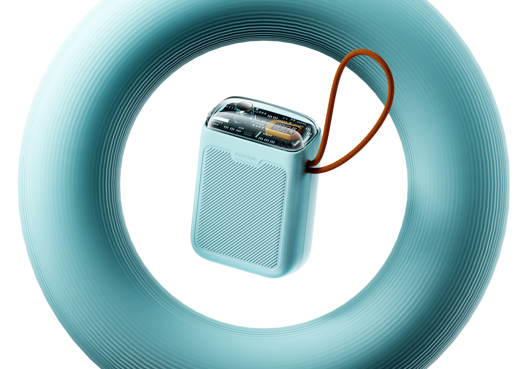 portable battery，portable source，Charger，Transparent charging treasure，Cyberpunk charging treasure，Cyberpunk，iphone，