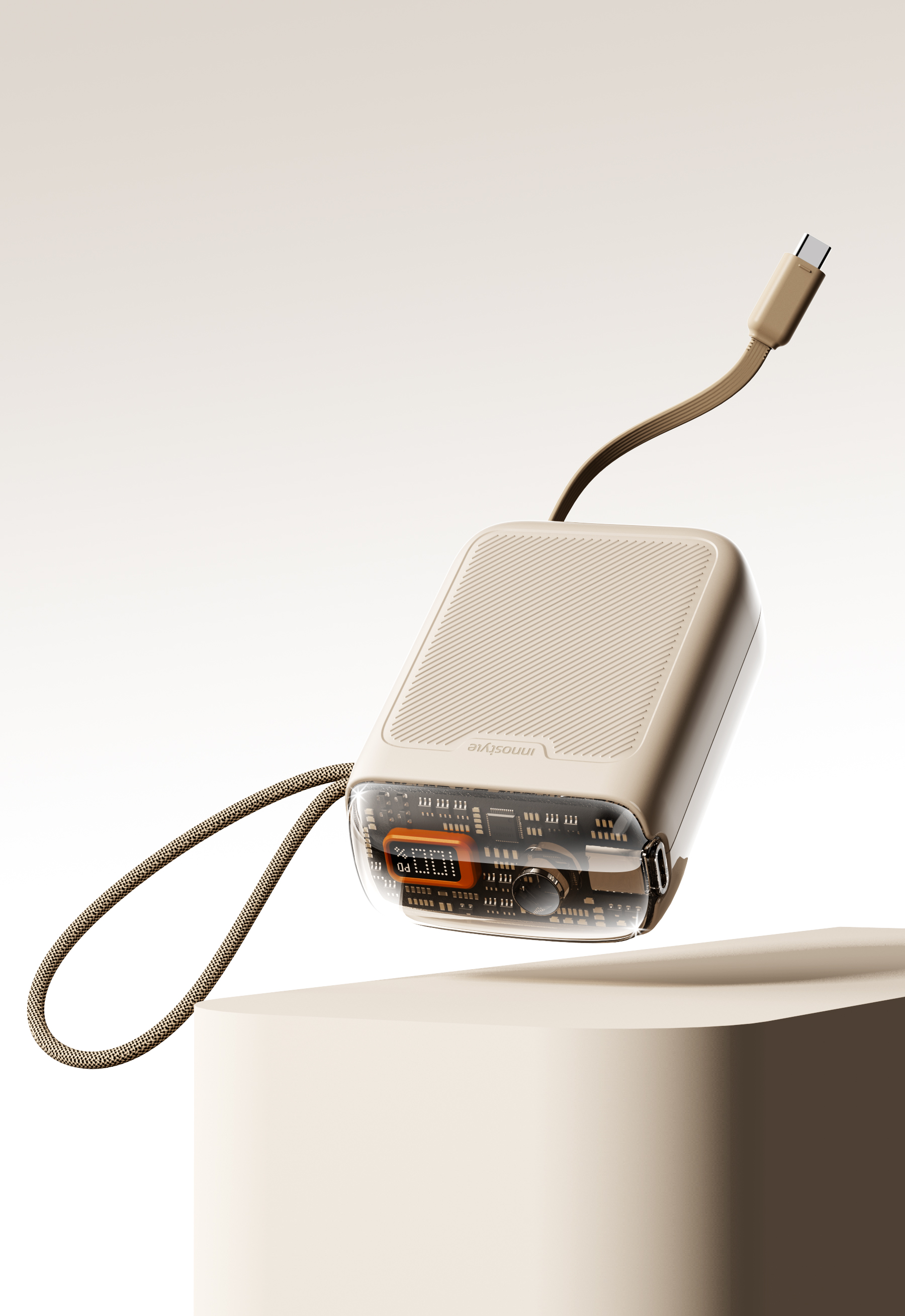 portable battery，portable source，Charger，Transparent charging treasure，Cyberpunk charging treasure，Cyberpunk，iphone，