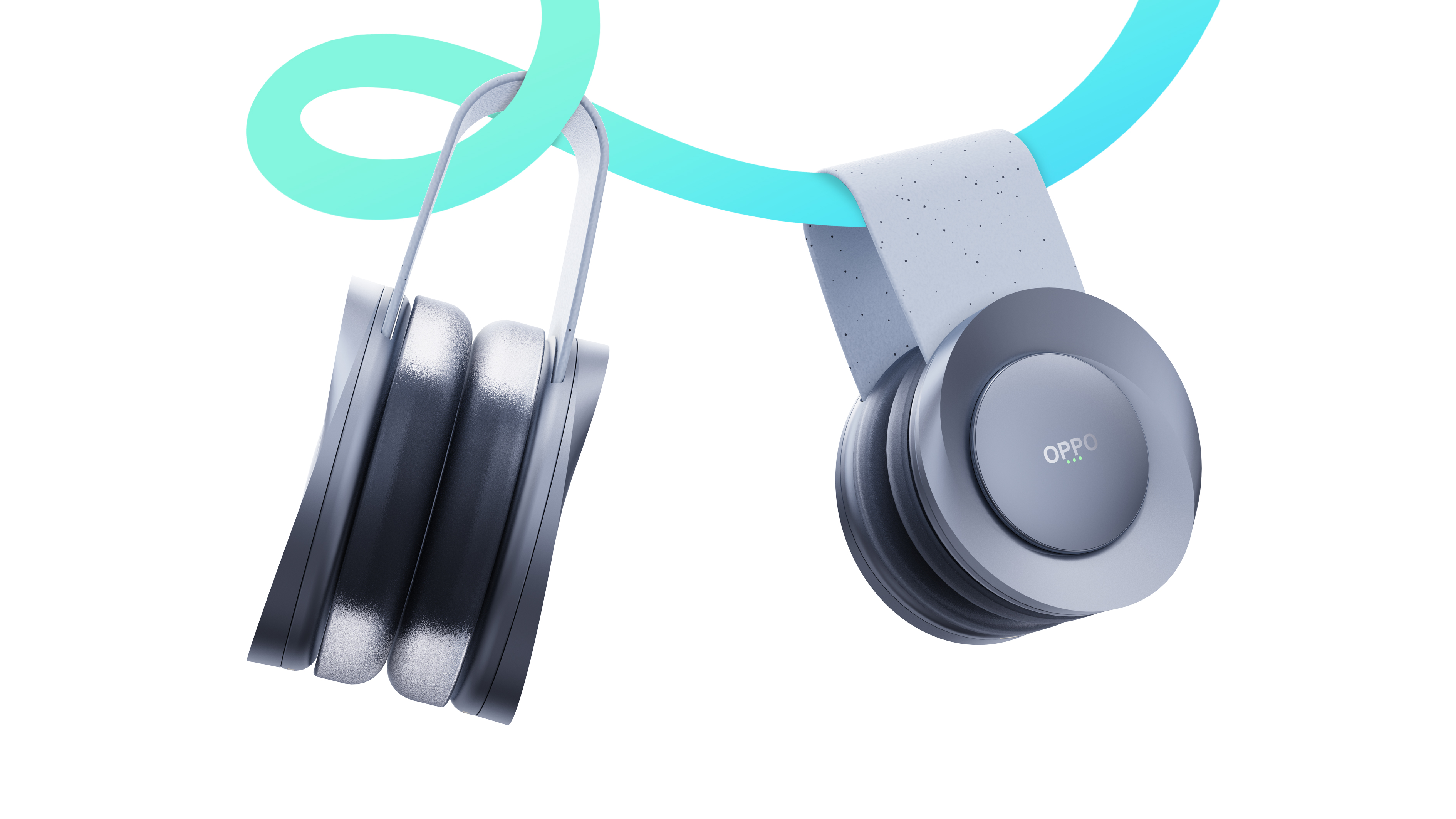 Earphone design，Bone Conduction Design，product design，OPPO，
