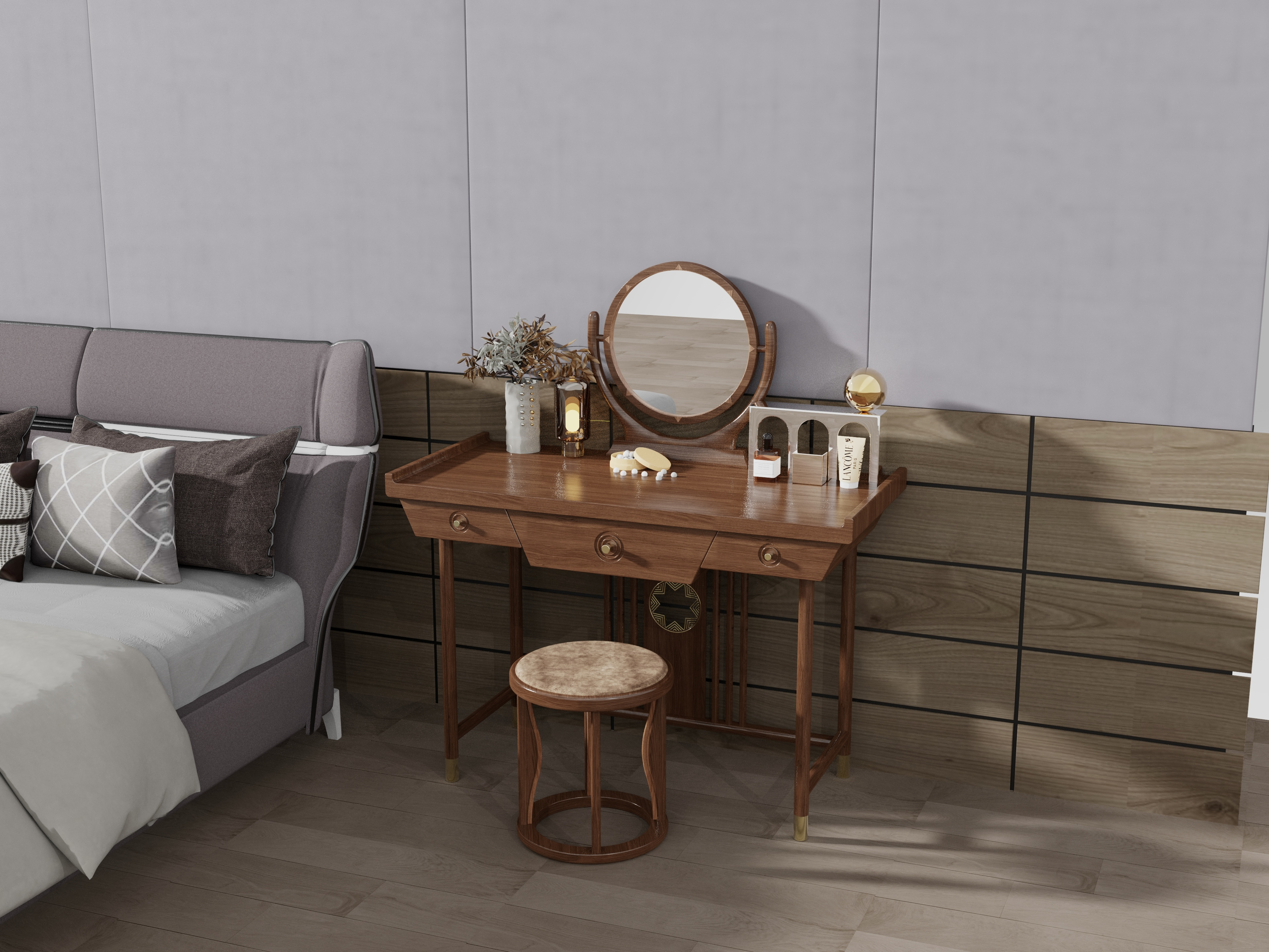 Cultural creation，dresser，furniture，Culture，Zhuang，