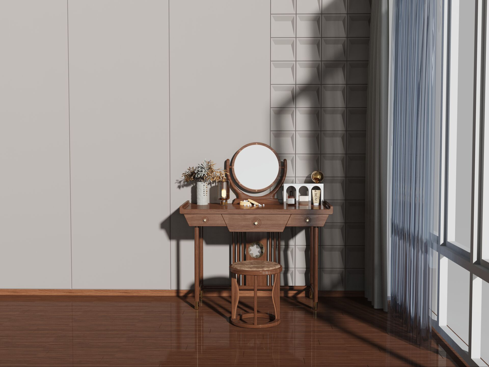 Cultural creation，dresser，furniture，Culture，Zhuang，