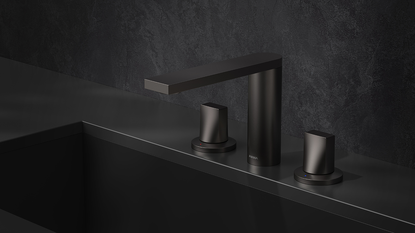 industrial design，bathroom，Faucet，