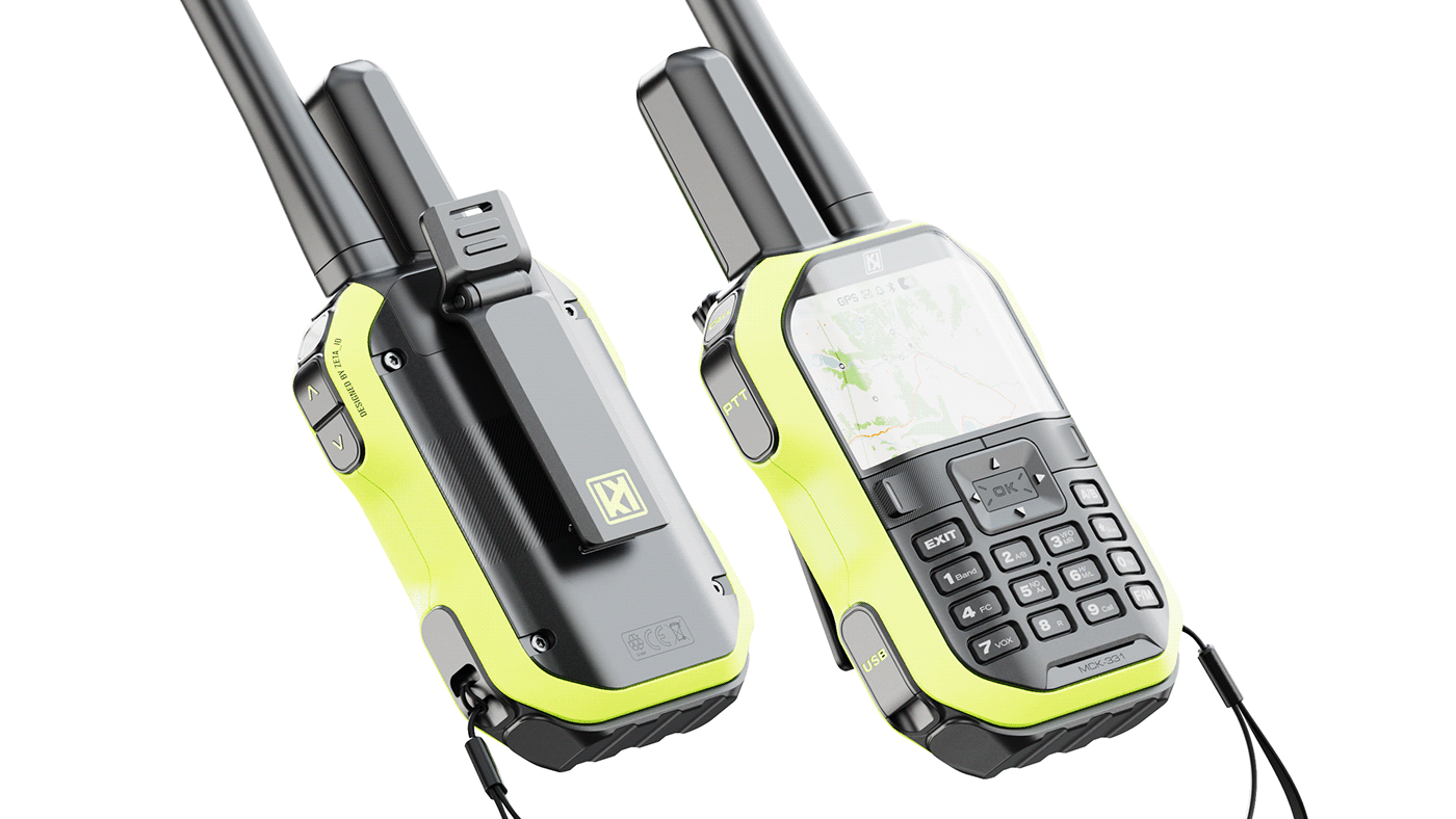Walkie Talkie，Calling equipment，walkie-talkie，3D modeling，Dual frequency，Walkie Talkie，Calling equipment，