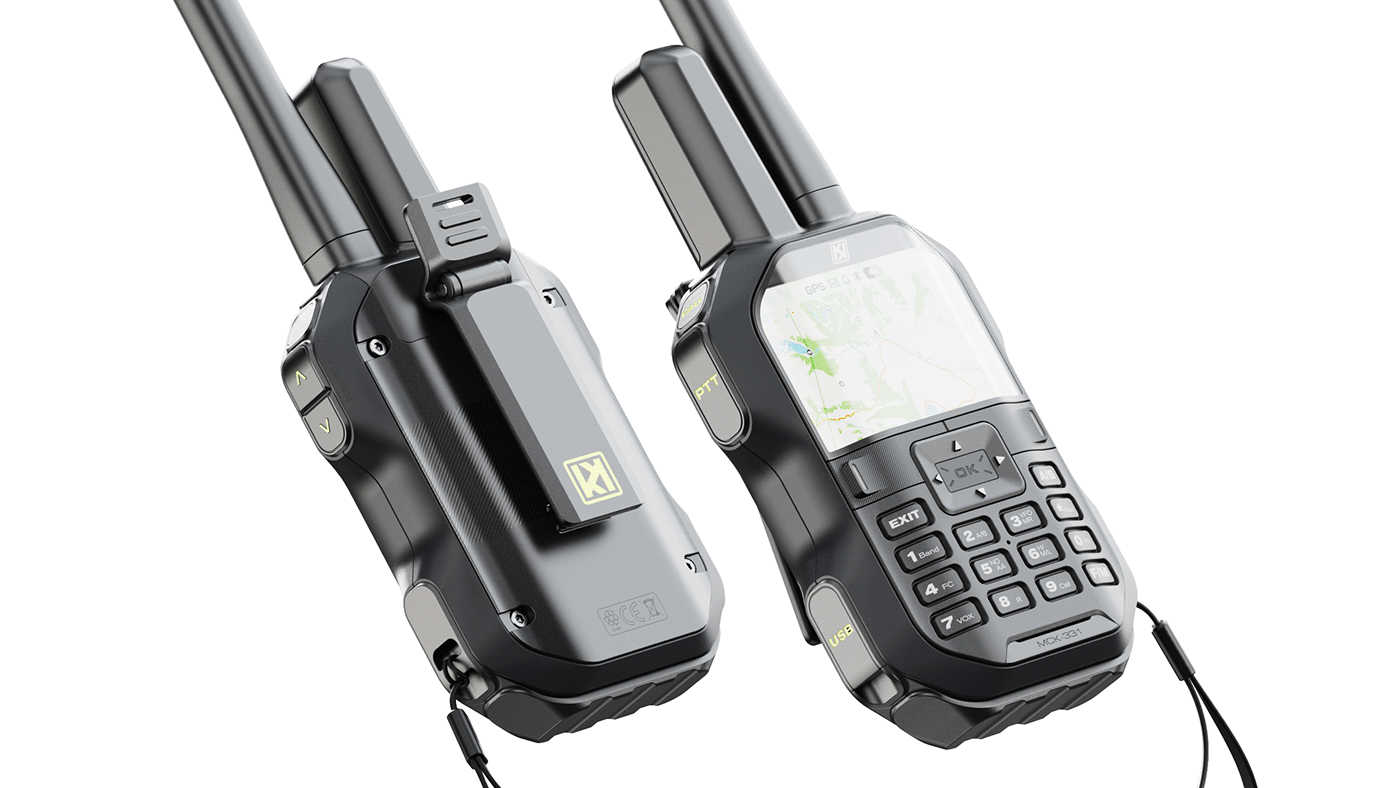 Walkie Talkie，Calling equipment，walkie-talkie，3D modeling，Dual frequency，Walkie Talkie，Calling equipment，