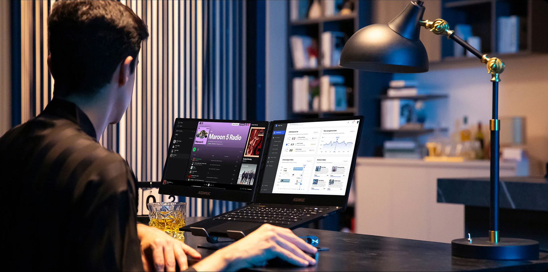 Double screen，notebook，Laptop，product design，electronic product，Business Notebook，