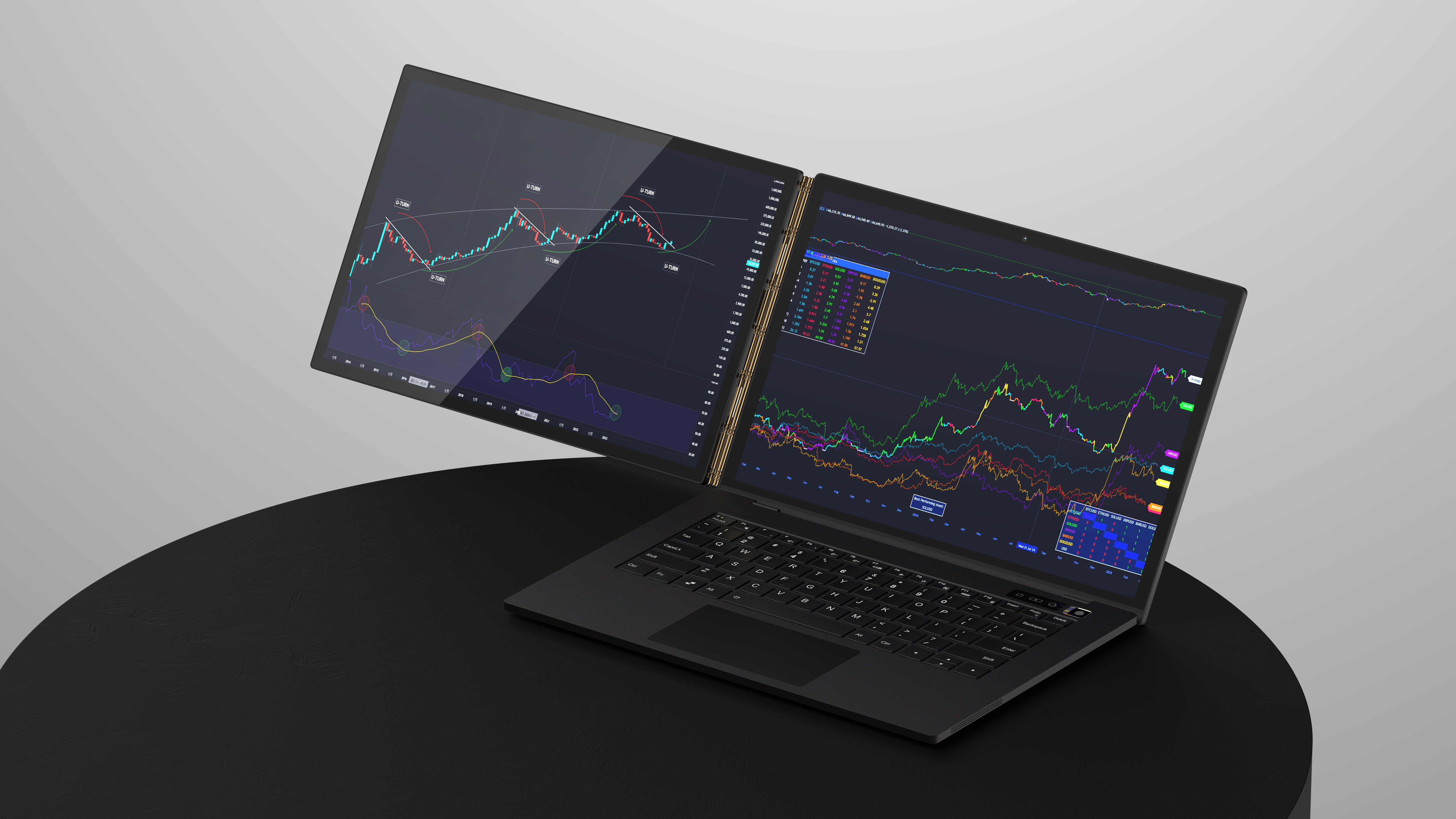 Double screen，notebook，Laptop，product design，electronic product，Business Notebook，