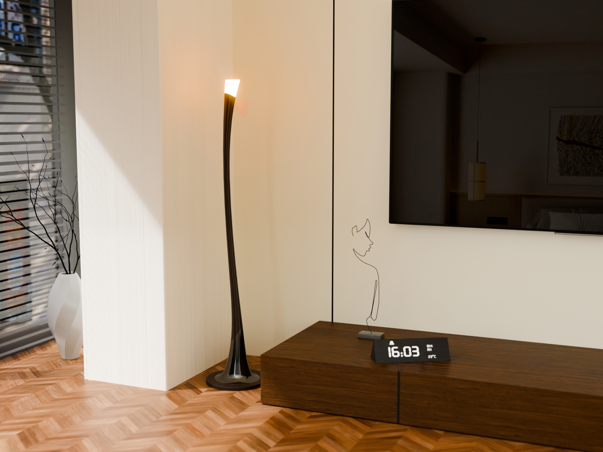 Floor lamp, atmosphere lamp，