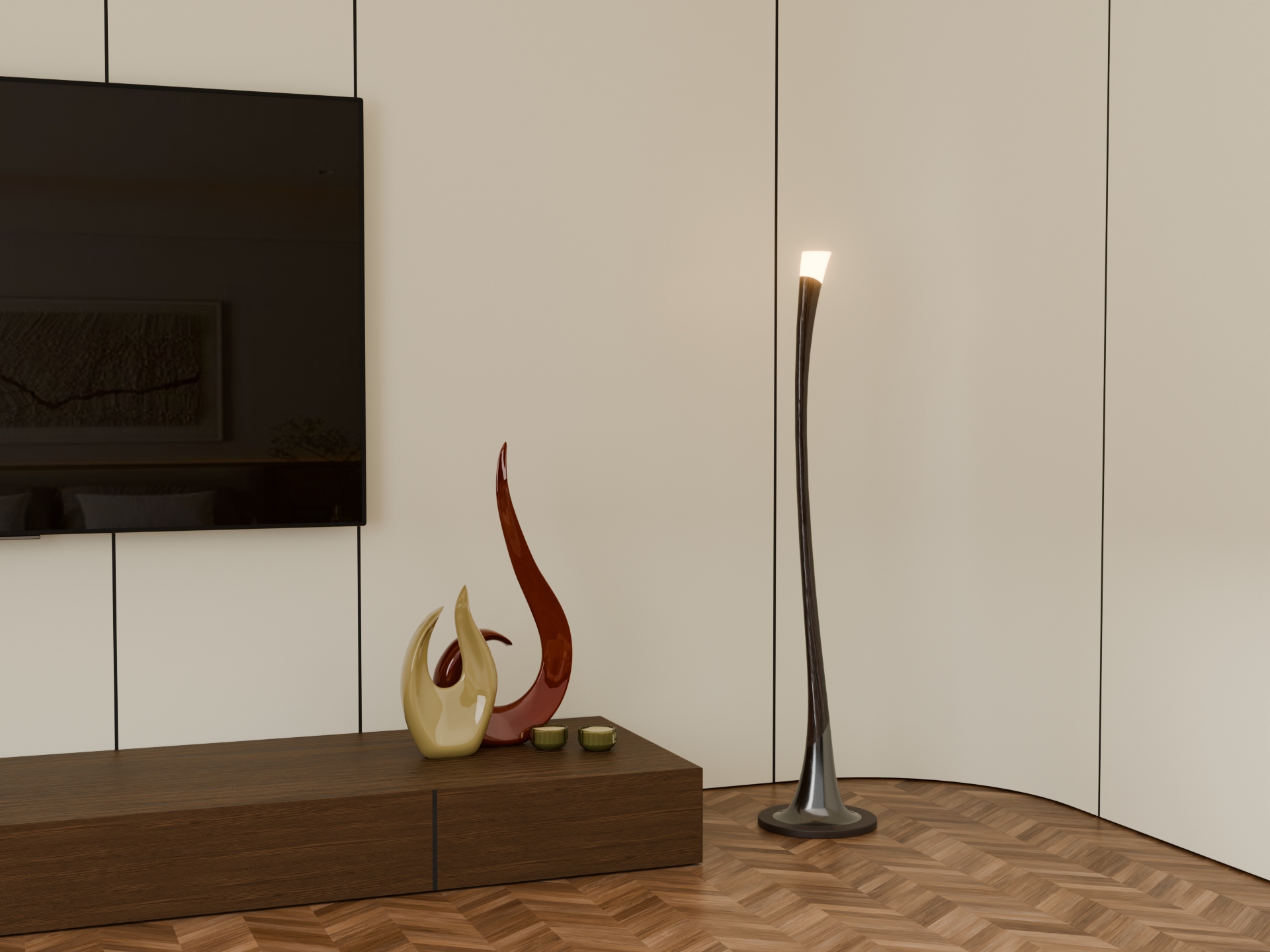 Floor lamp, atmosphere lamp，