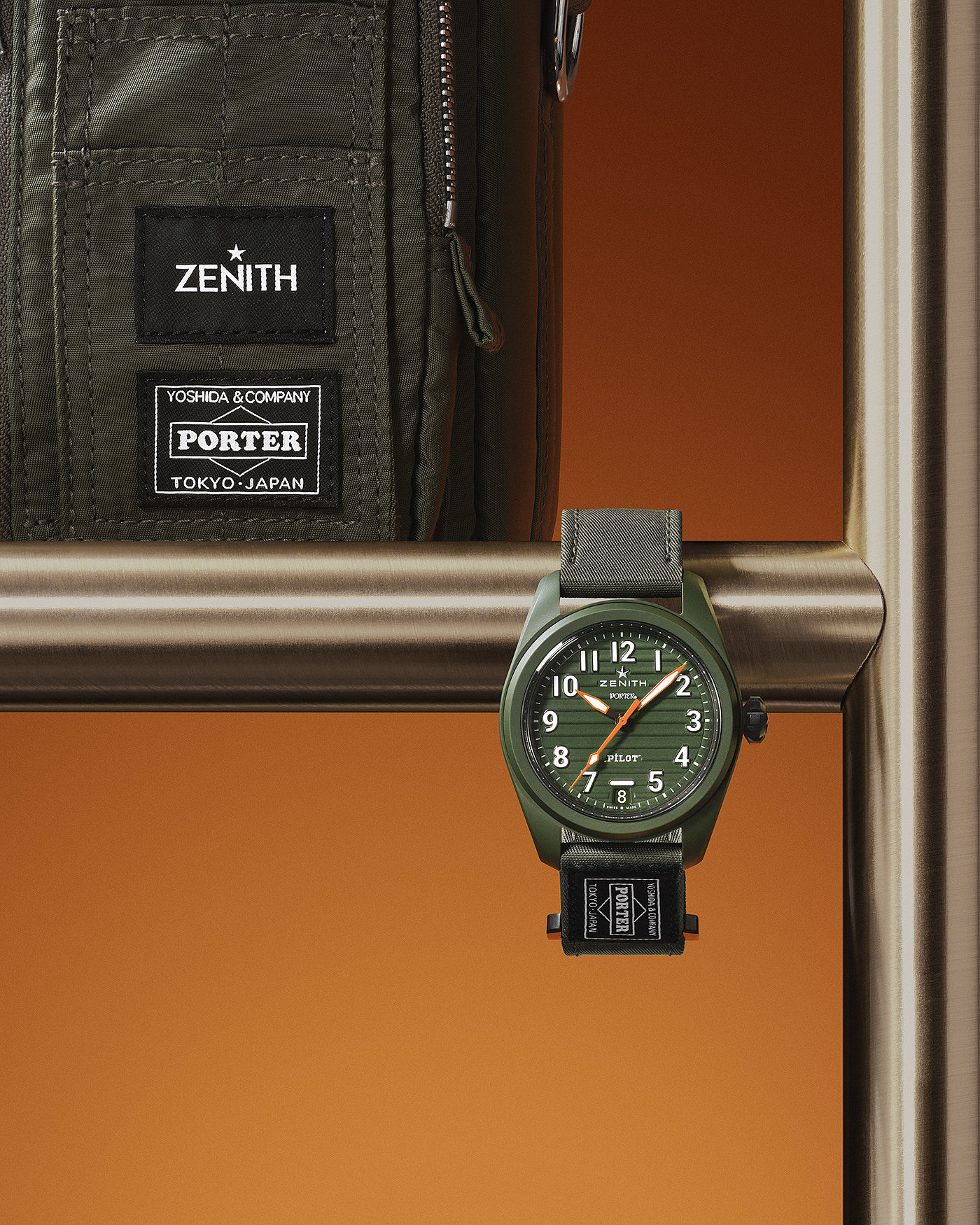 Wrist watch，Porter，Pilot，fashion，Wristwatch，