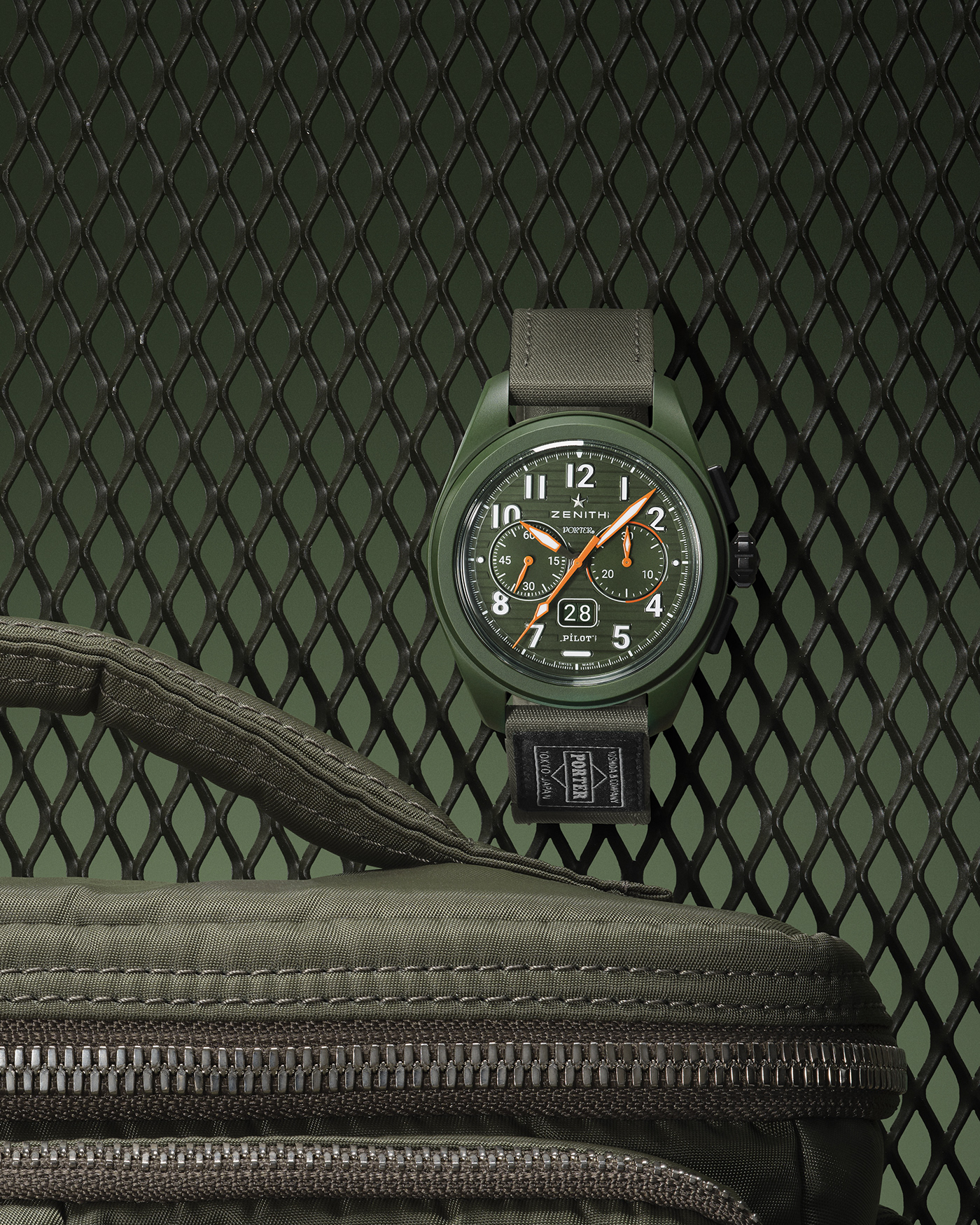 Wrist watch，Porter，Pilot，fashion，Wristwatch，