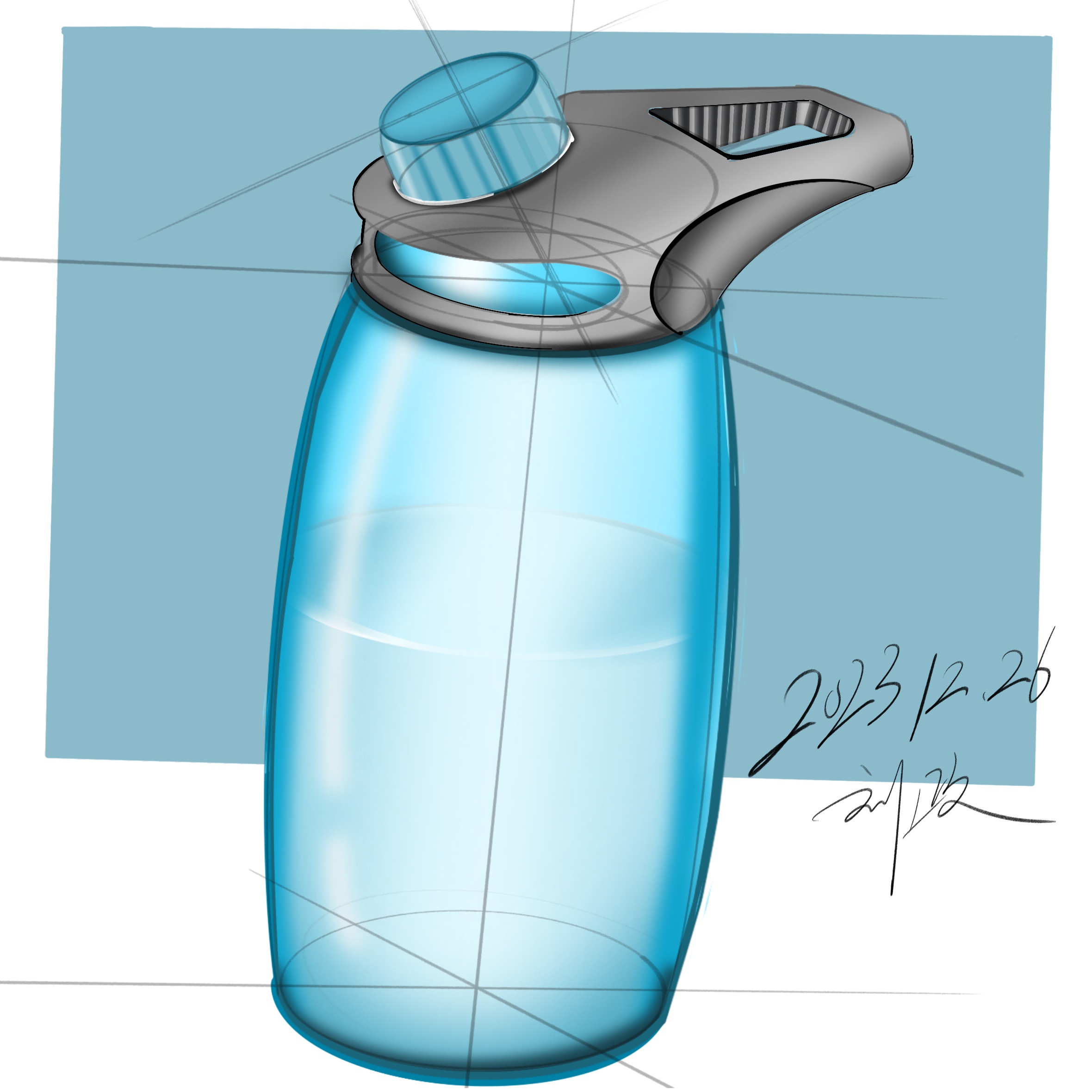 industrial design，product design，Hand drawn industrial design，Hand drawn product design，Product sketch，