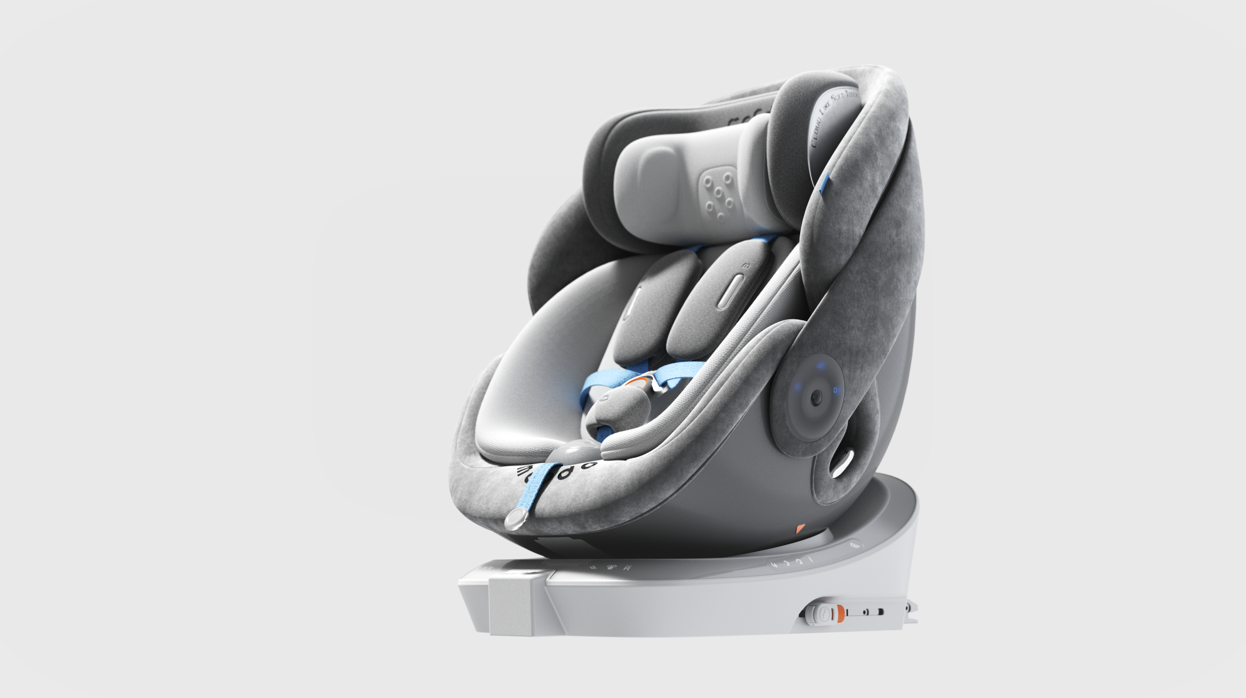 vehicle-use child safety seats，Creative design，industrial design，Baby seat，