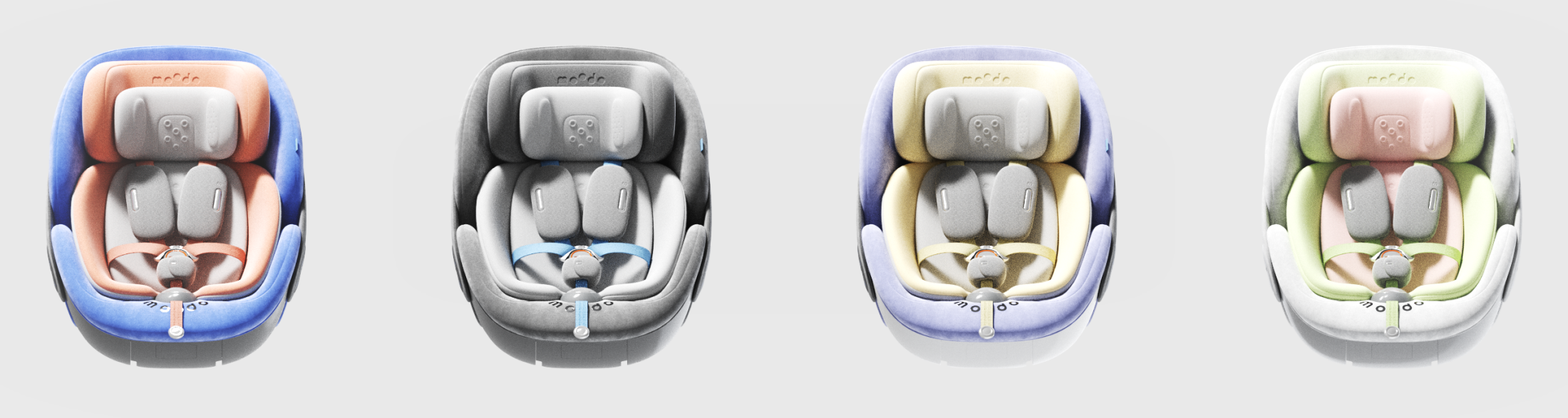 vehicle-use child safety seats，Creative design，industrial design，Baby seat，