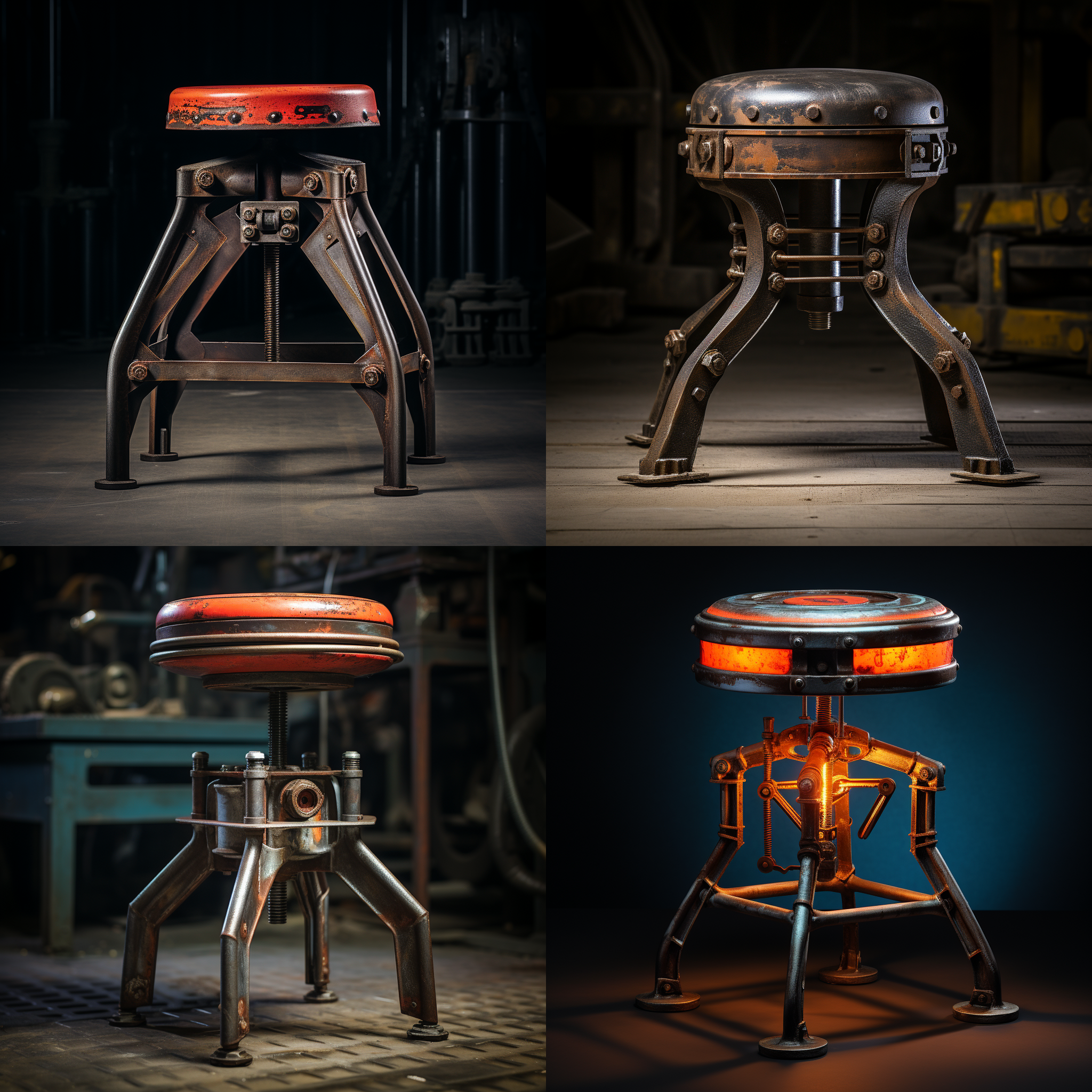 Industrial wind，stool，artificial intelligence，