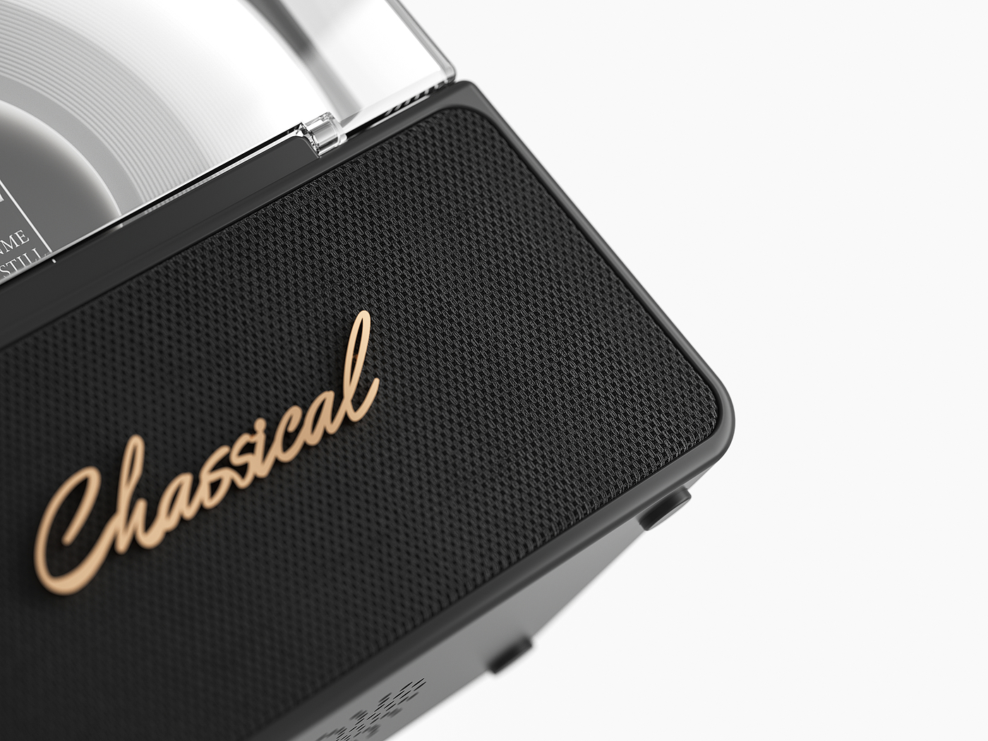 Light luxury retro，Vinyl record，Bluetooth audio，Young trend，product design，