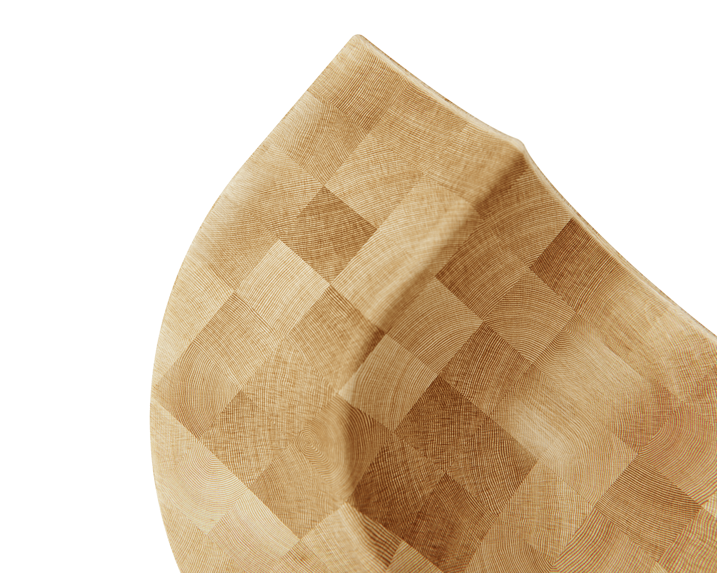 Diamond Chair，oak，Arc，