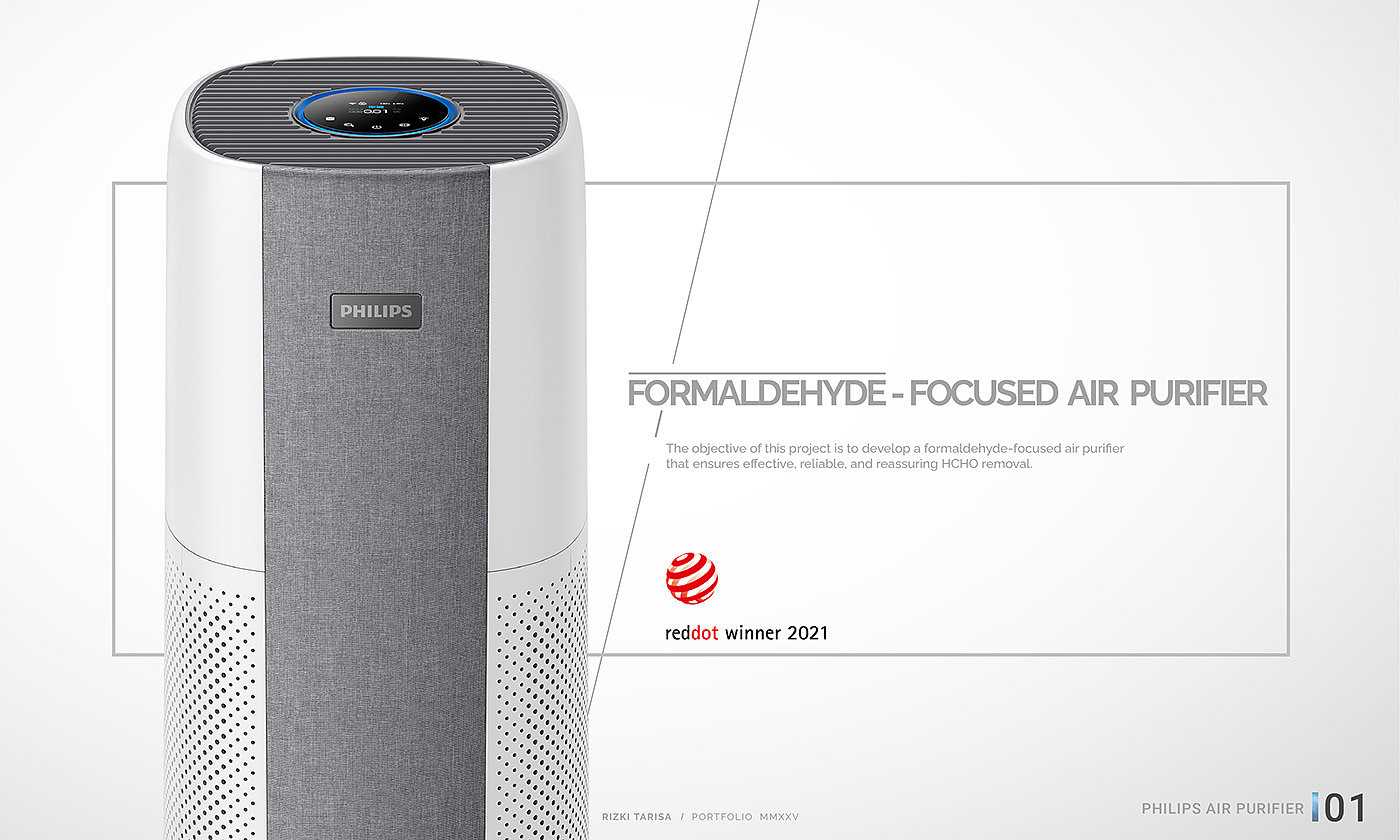 Philips，purifier，Fresh air，Red dot award，