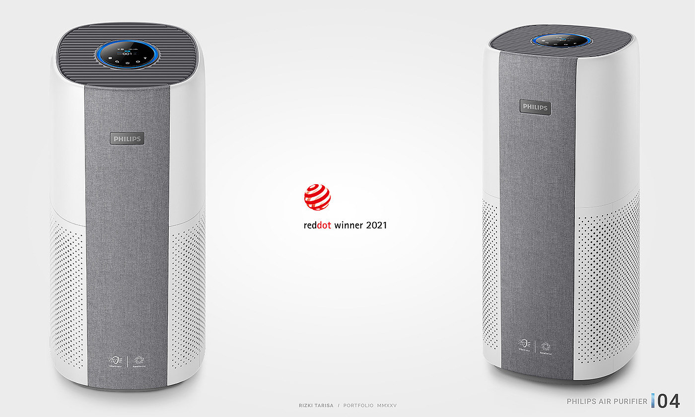 Philips，purifier，Fresh air，Red dot award，