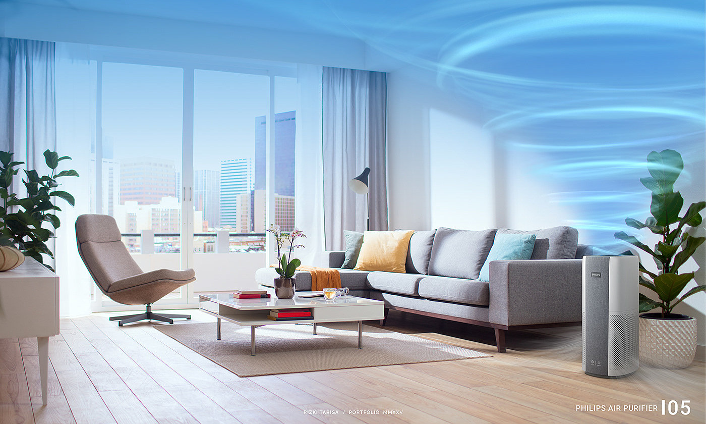 Philips，purifier，Fresh air，Red dot award，