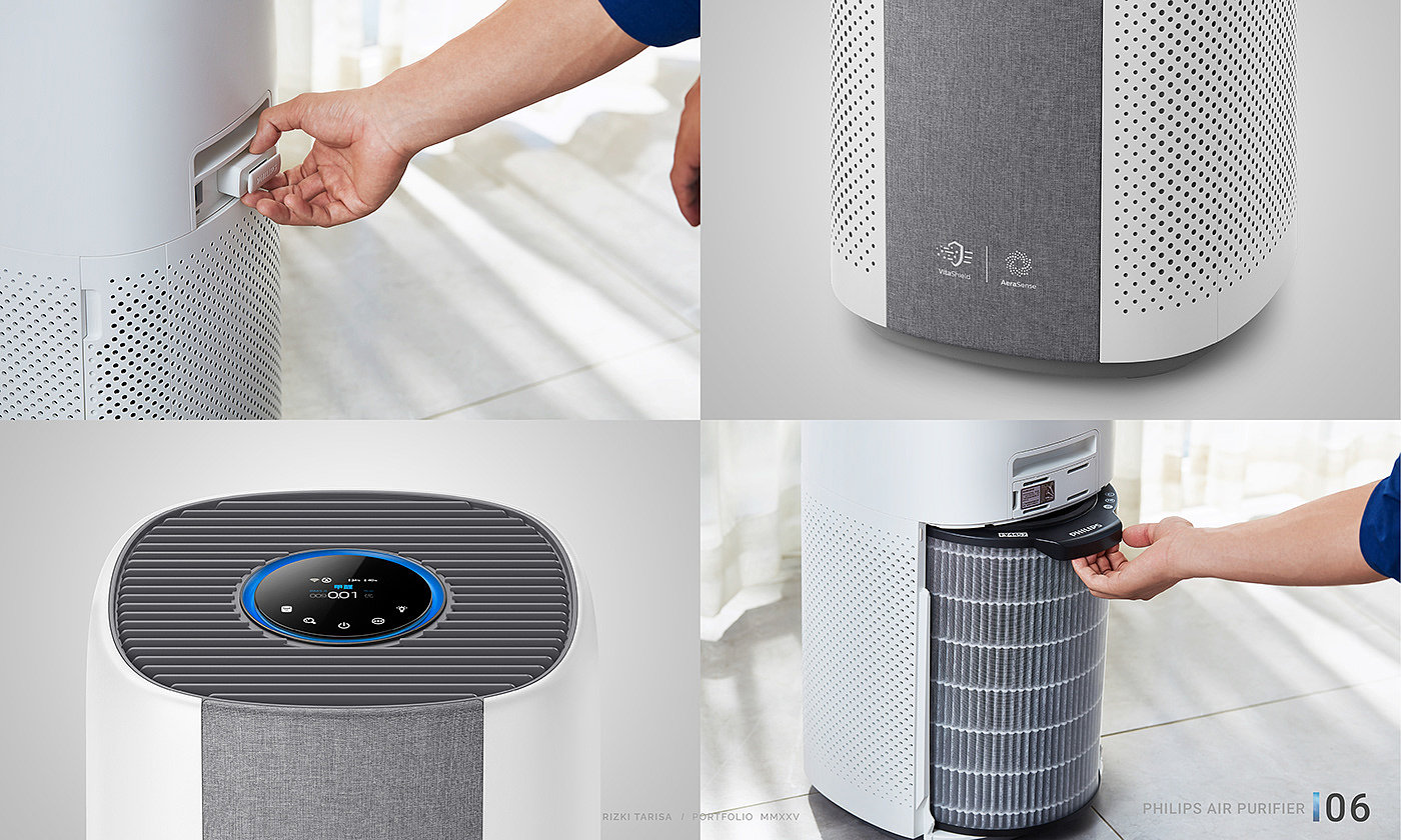 Philips，purifier，Fresh air，Red dot award，