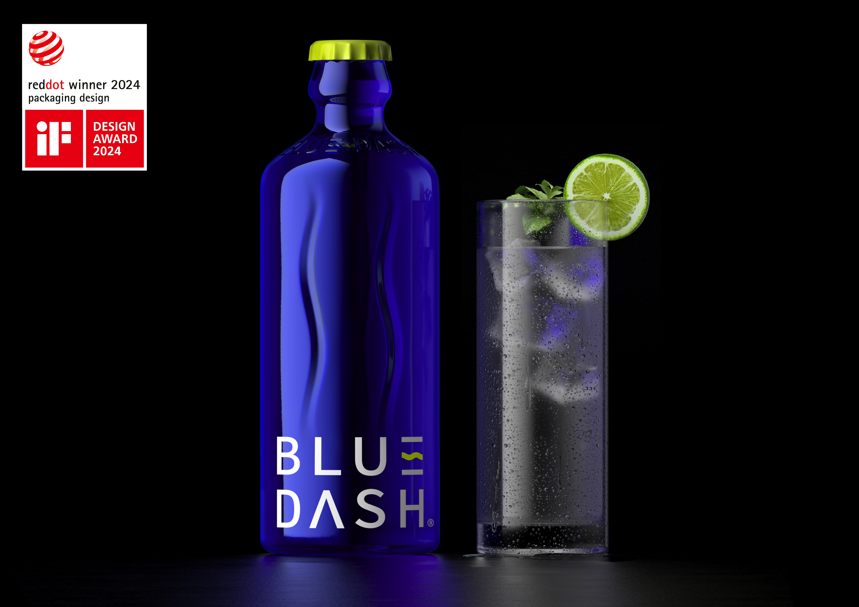 Lingyun creativity，packing design，Container shape，product design，Alcohol，sparkling wine，bluedash，original，