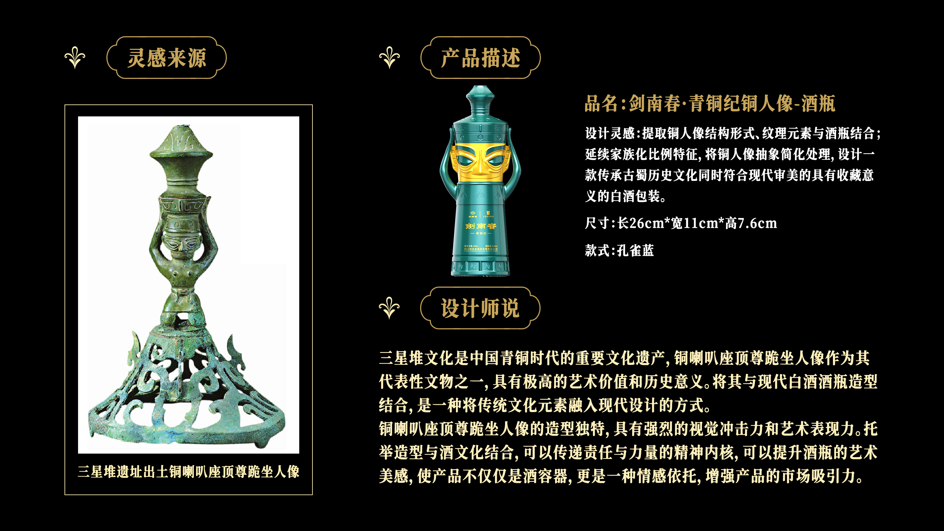 Sanxingdui，Wine bottle design，gift box，packing design，