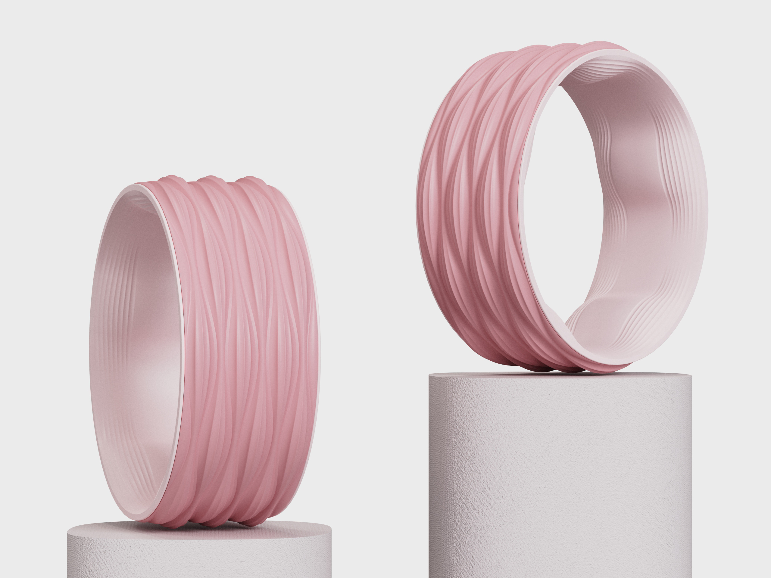 Yoga wheel design，